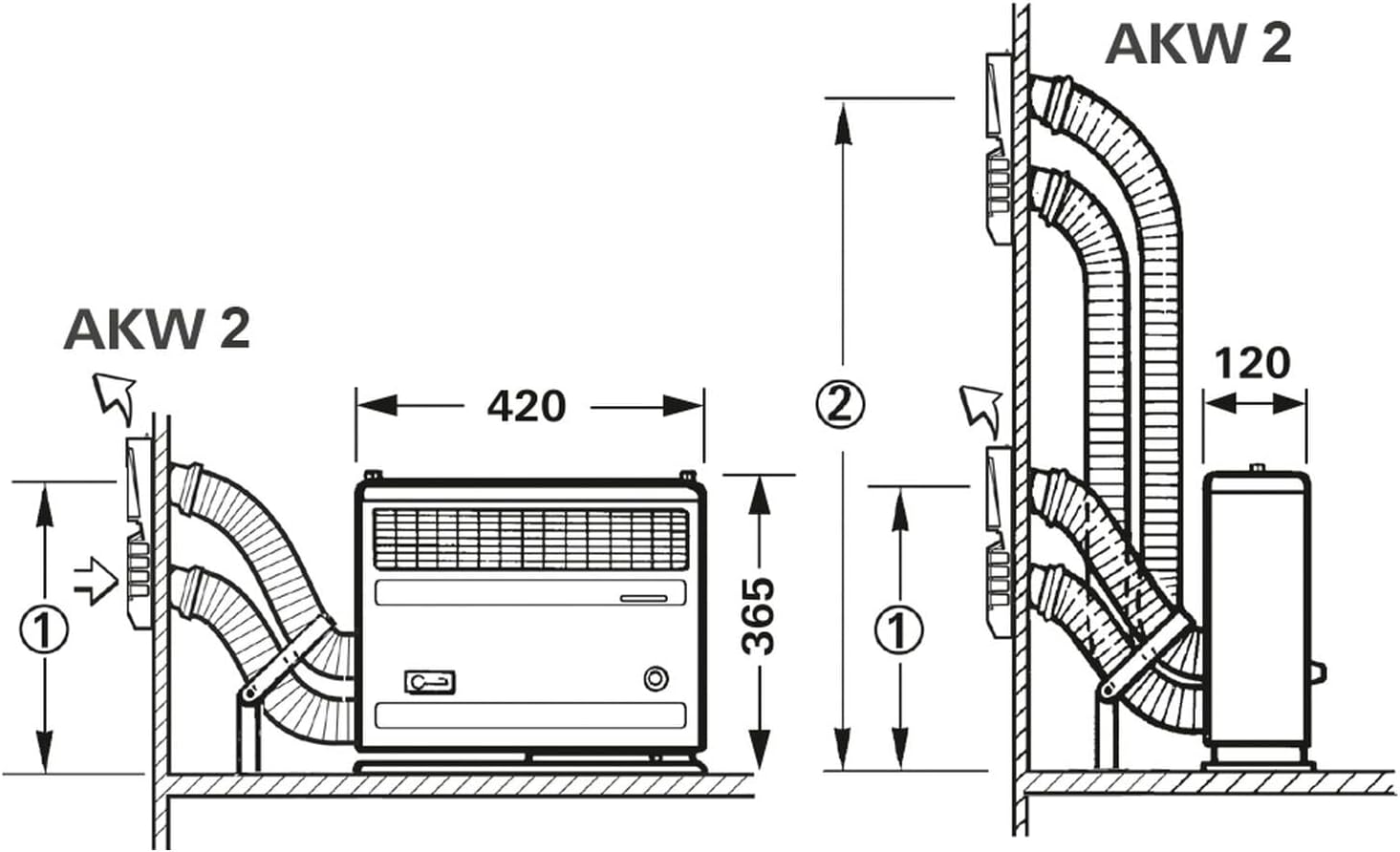 Truma 30321-01 - Set Camino da Parete - immagine 2