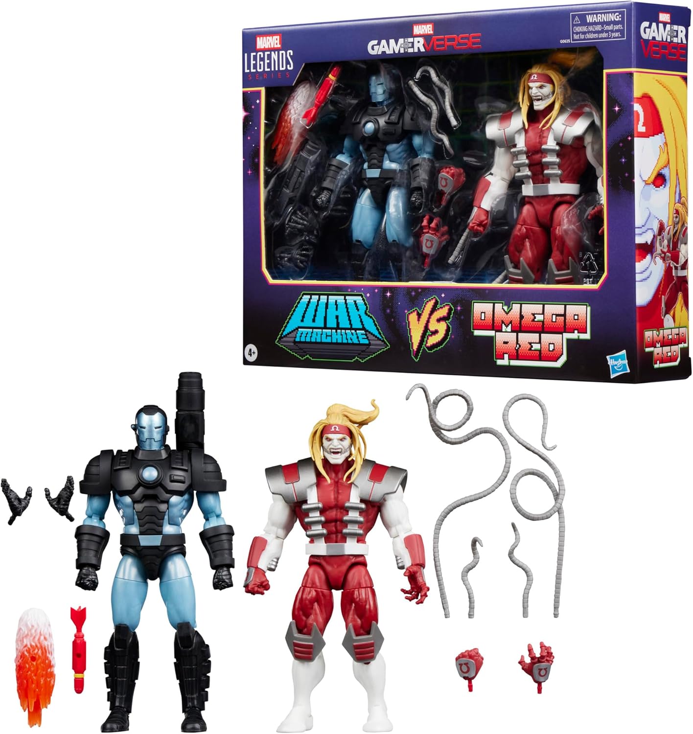 Hasbro Marvel Legends Series - War Machine vs Omega Red - immagine 1