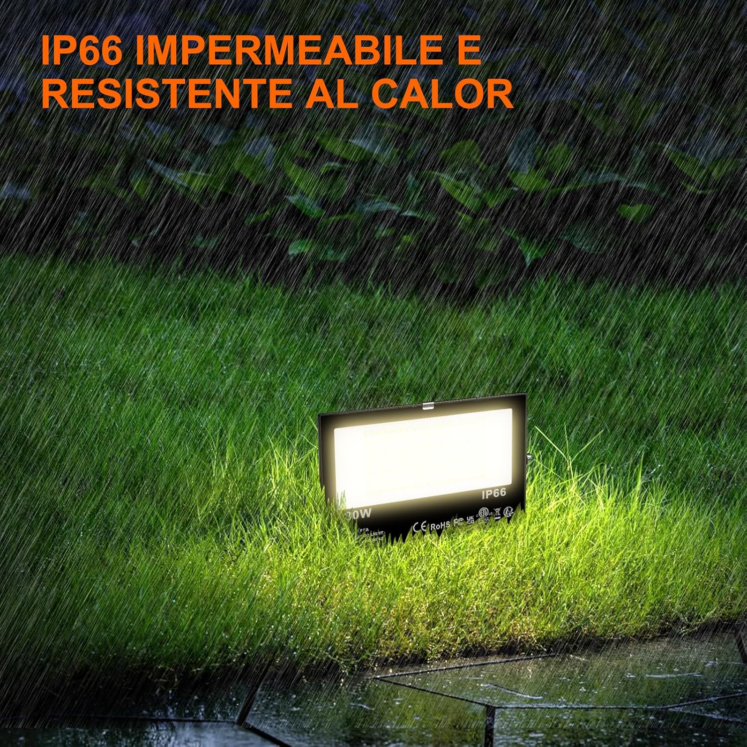 DUSKTEC Faretto LED Esterno RGBW 30W Smart Bluetooth - immagine 6