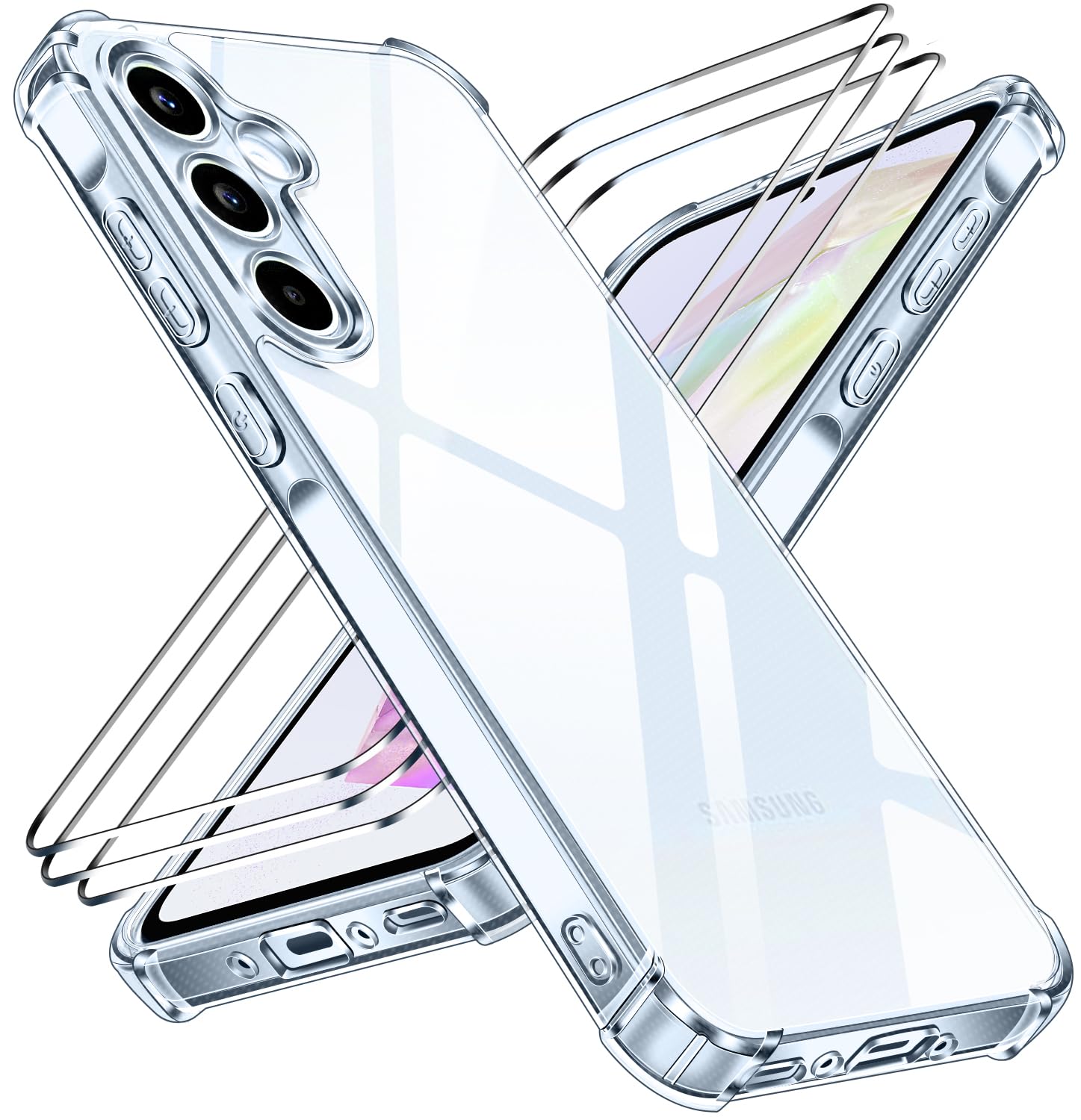 iVoler Cover Anti Ingiallimento per Samsung Galaxy A35 5G