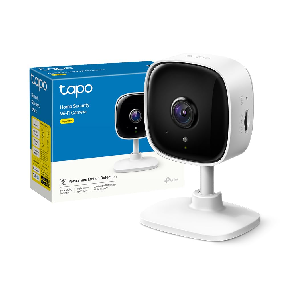 TP-Link Tapo C110 - Telecamera Wi-Fi Interno 2K