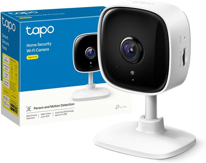 TP-Link Tapo C110 - Telecamera Wi-Fi Interno 2K - immagine 1