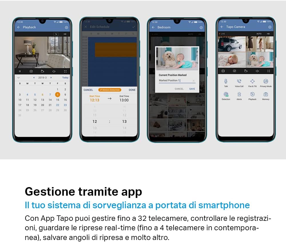 TP-Link Tapo C110 - Telecamera Wi-Fi Interno 2K - immagine 7