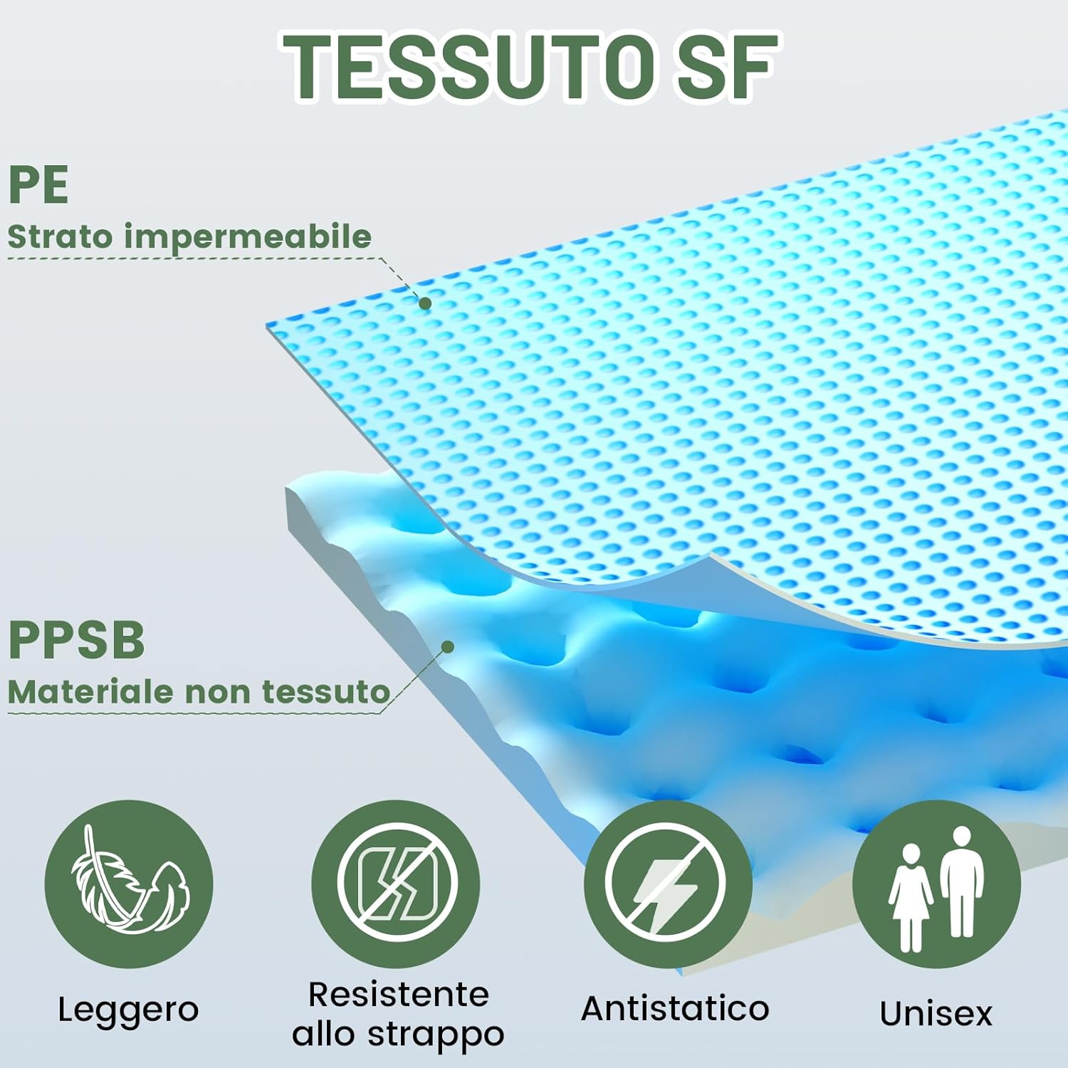 Tuta Protettiva Usa e Getta con Cappuccio - immagine 4