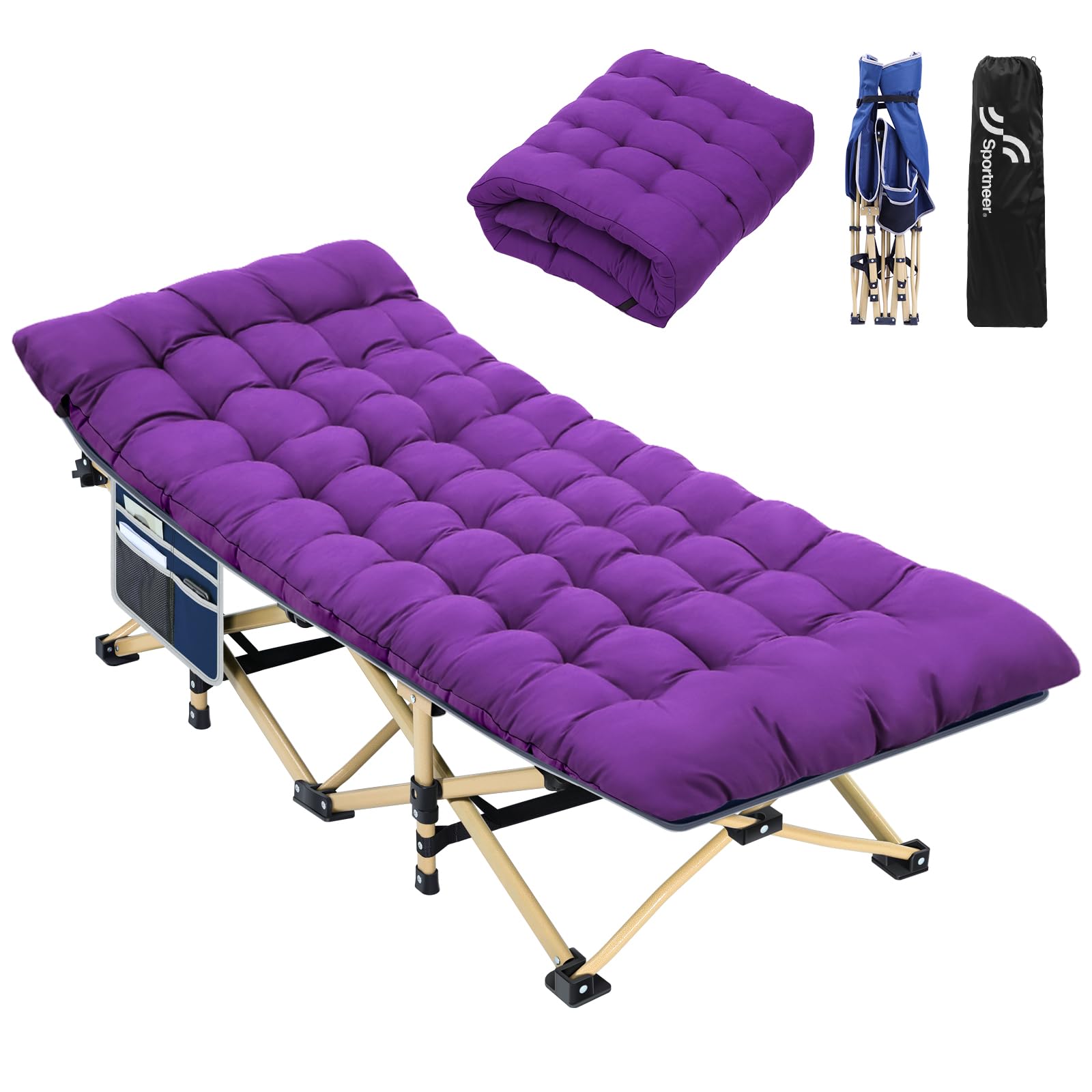 Sportneer Culla da Campeggio Portatile con Materasso