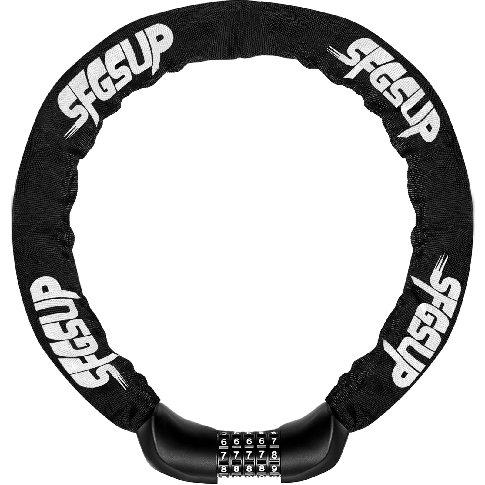 Lucchetto Bici Antifurto Combinazione 5 Cifre