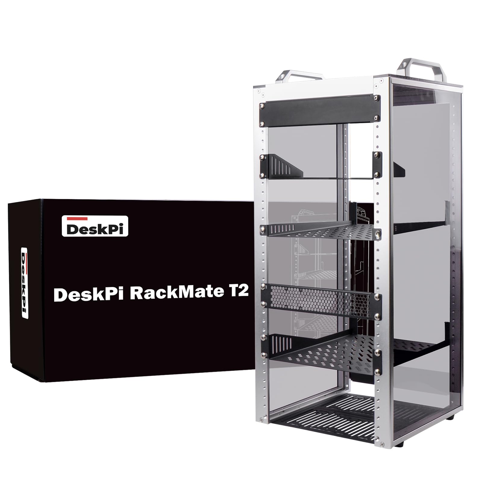 Geeekpi Cabinet Server Rack 10" DeskPi RackMate T2