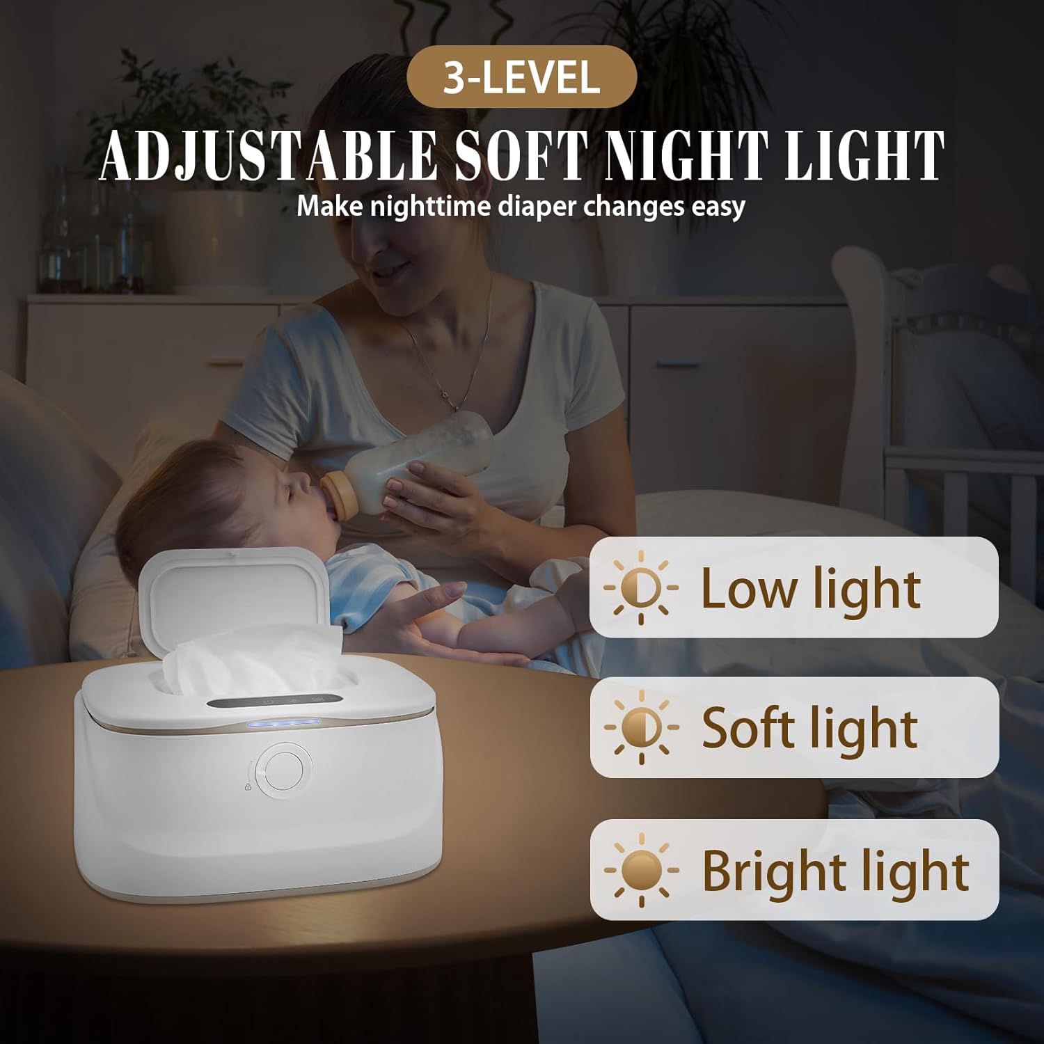 Scaldasalviette Umidificate per Bambini, Ricarica USB - immagine 6