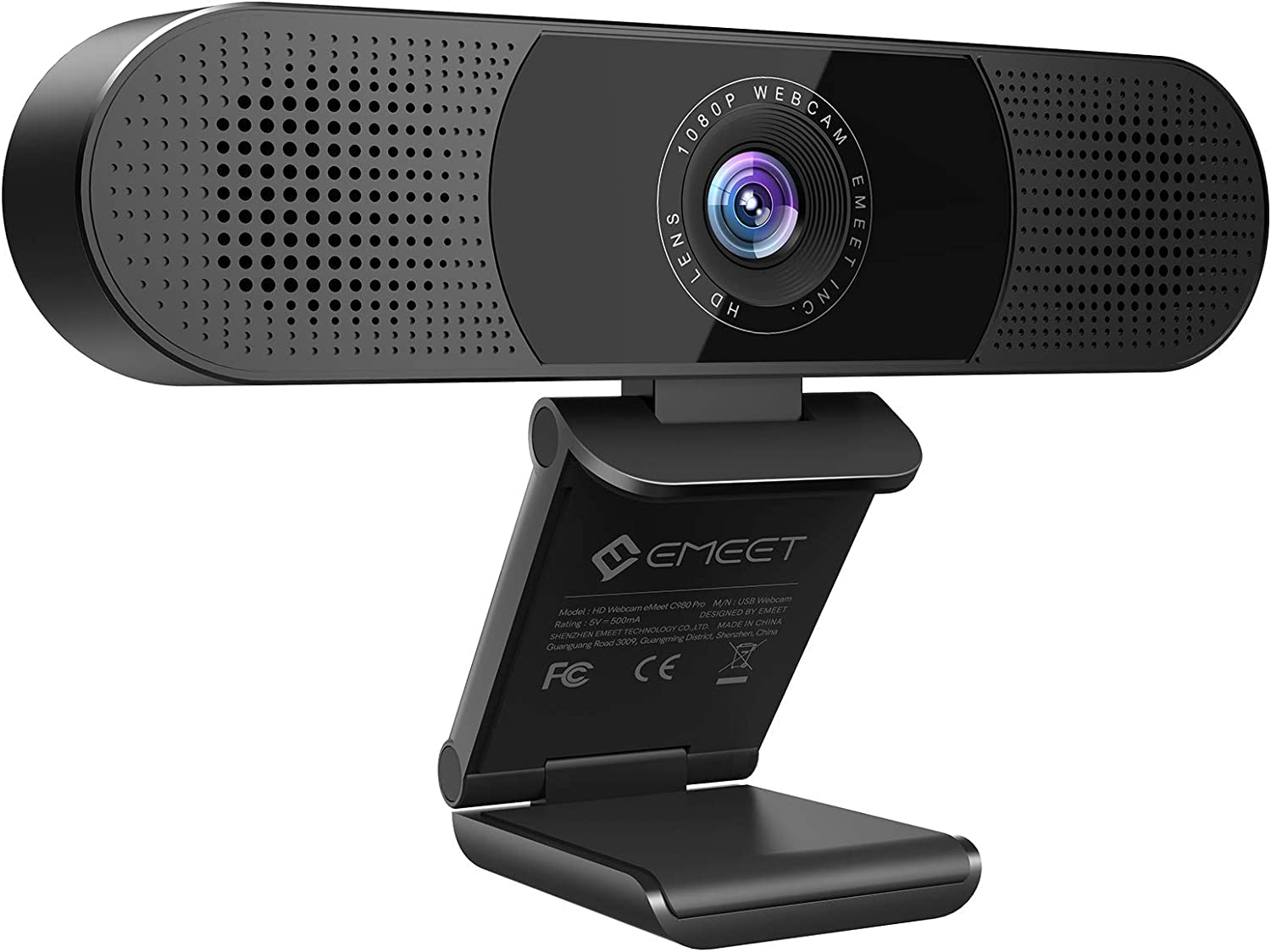 Emeet Webcam C980PRO 1080P con Microfono e Altoparlante