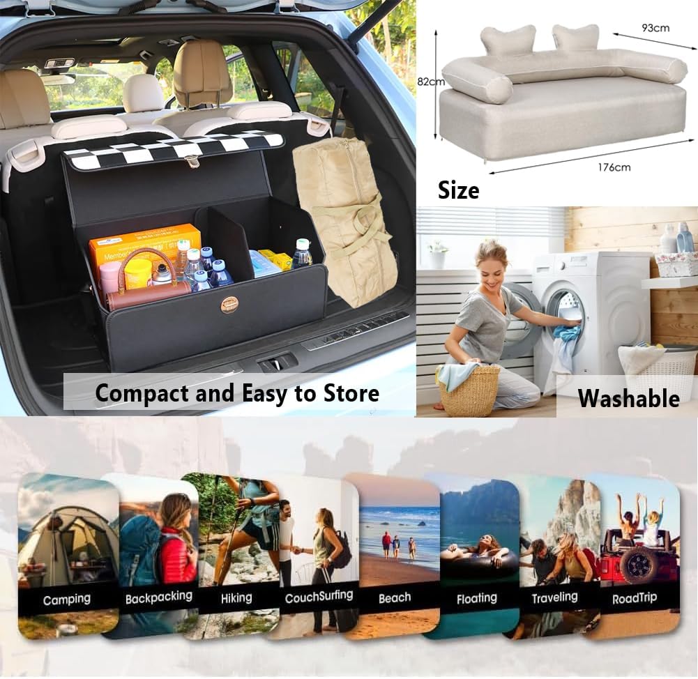 Divano Gonfiabile ad Aria 2 Posti con Pompa - immagine 6