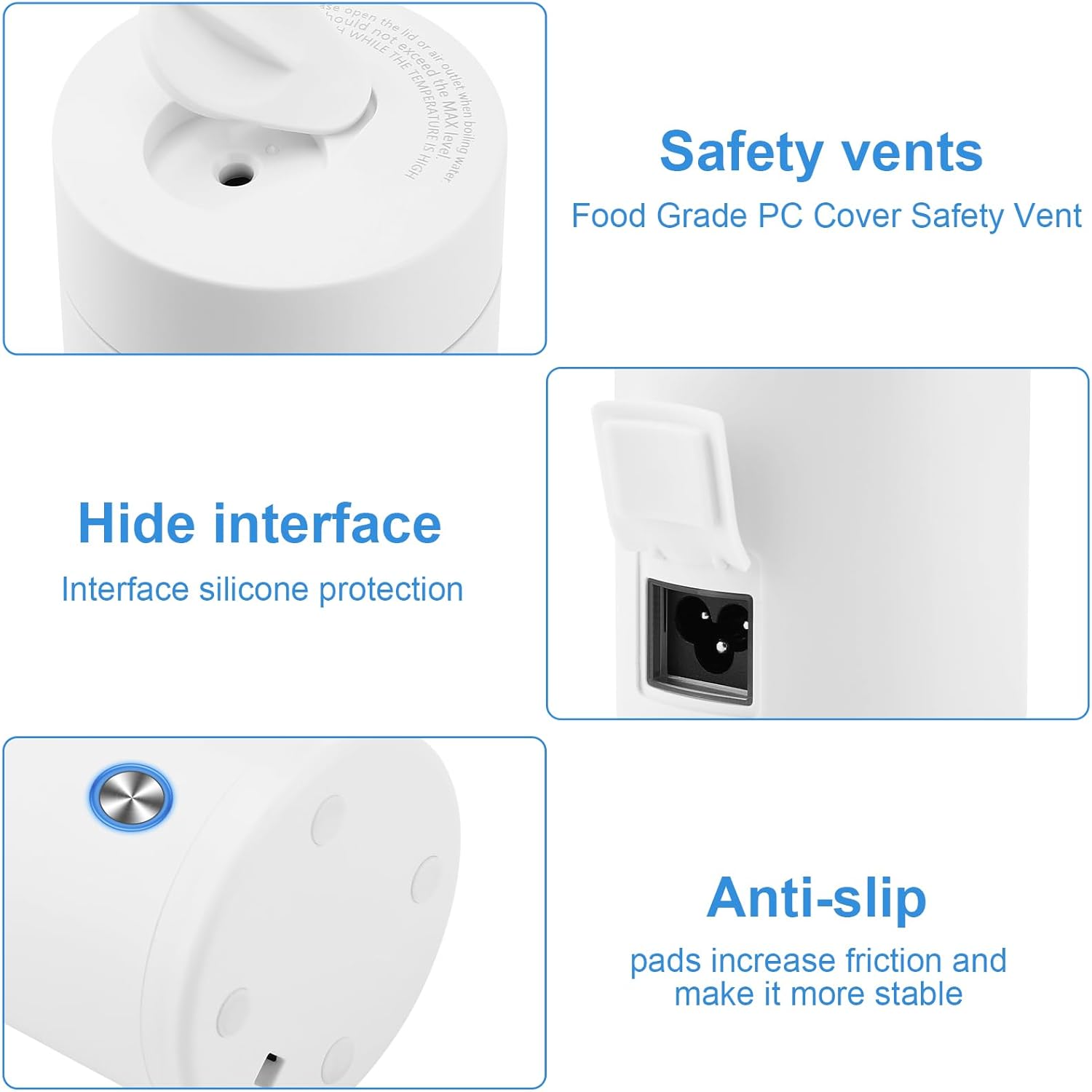 Mkitnvy Bollitore da Viaggio Portatile 400 ml - immagine 3