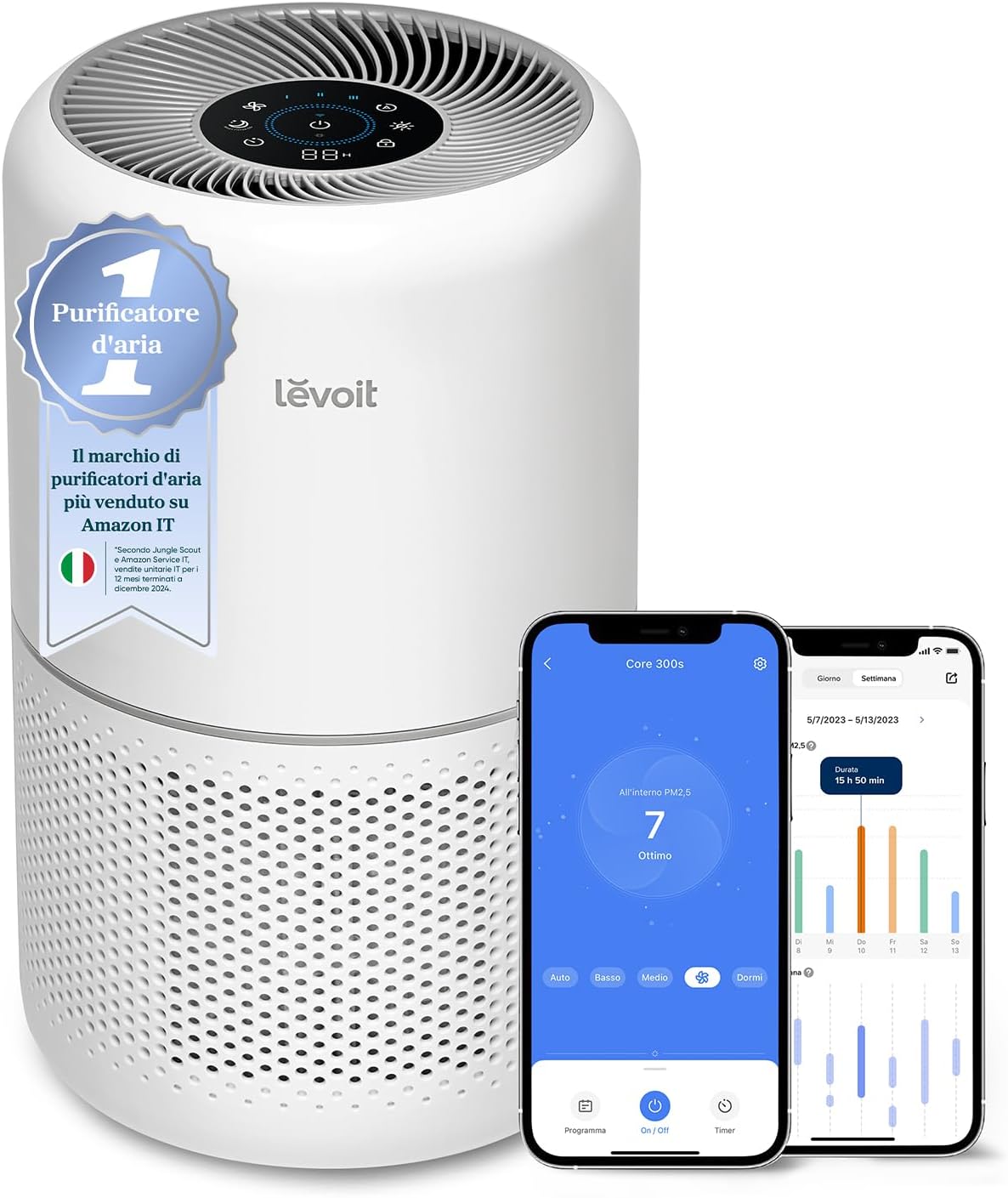 Levoit Purificatore d'Aria HEPA per Allergie e PM2.5 - immagine 1