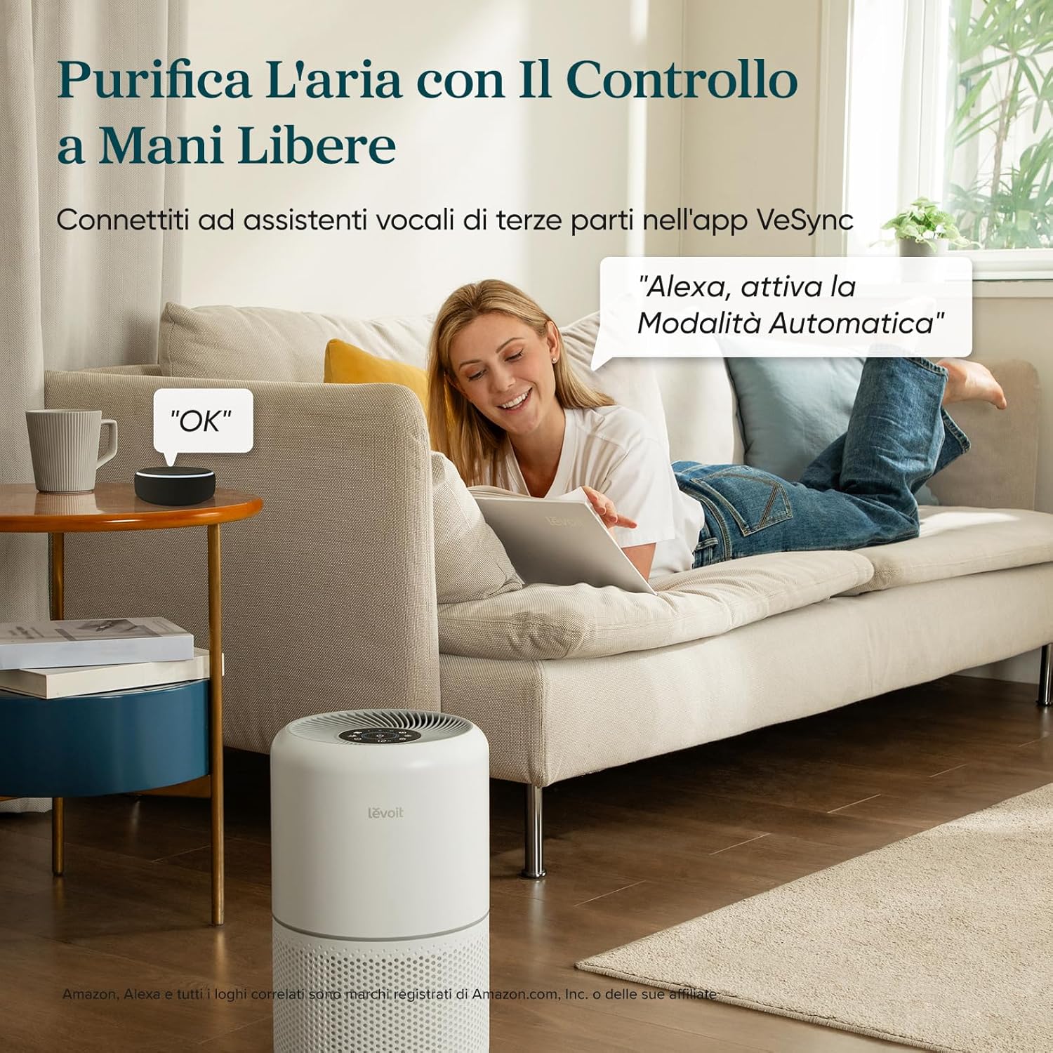 Levoit Purificatore d'Aria HEPA per Allergie e PM2.5 - immagine 6