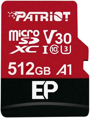 Patriot Memory 512GB A1 / V30 Scheda di Memoria (2 Pezzi) - immagine 1
