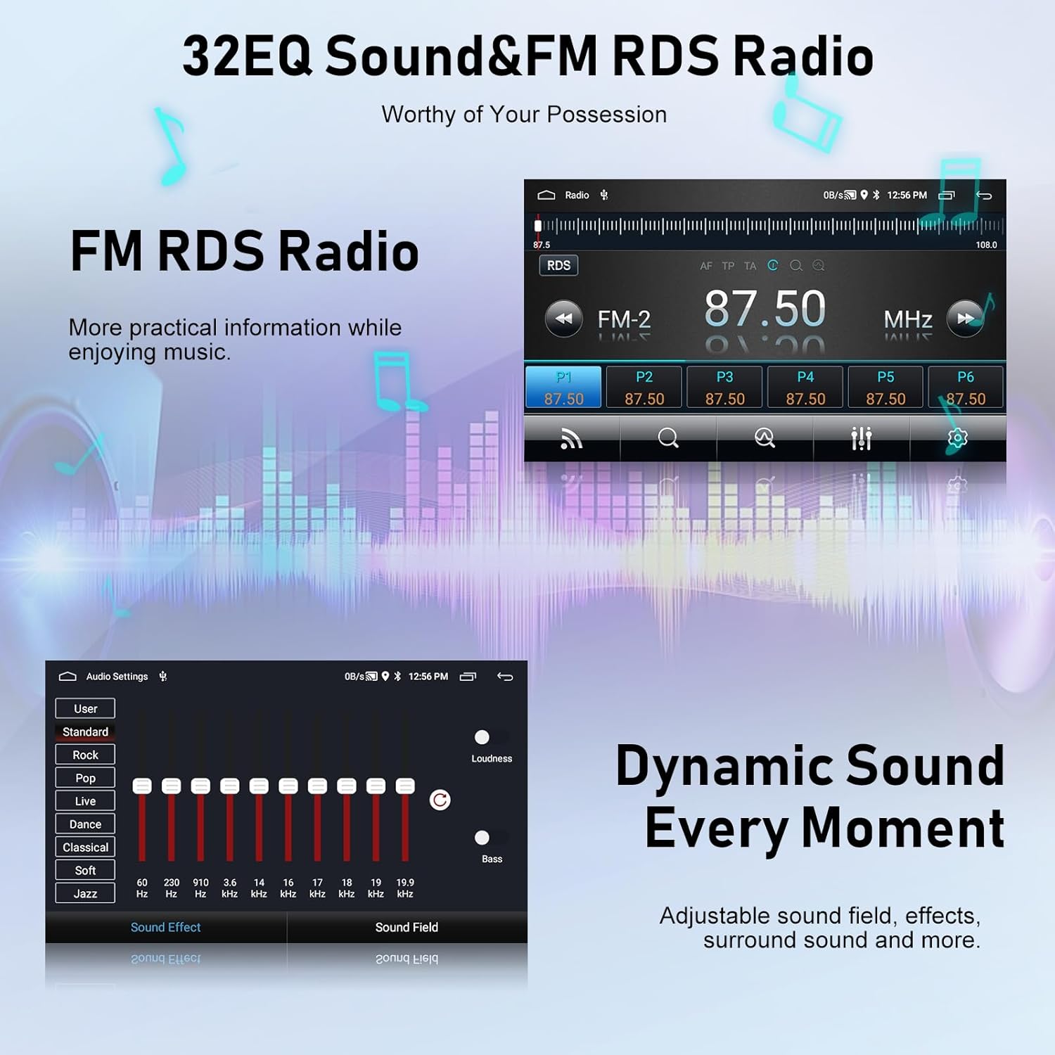 Nhopeew Autoradio Android 13 per KIA RIO 2012-2015 - immagine 5