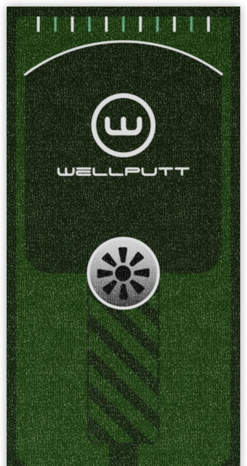 WELLPUTT - Tappetino da Putting Allenamento Golf - 240cm Essential - immagine 3