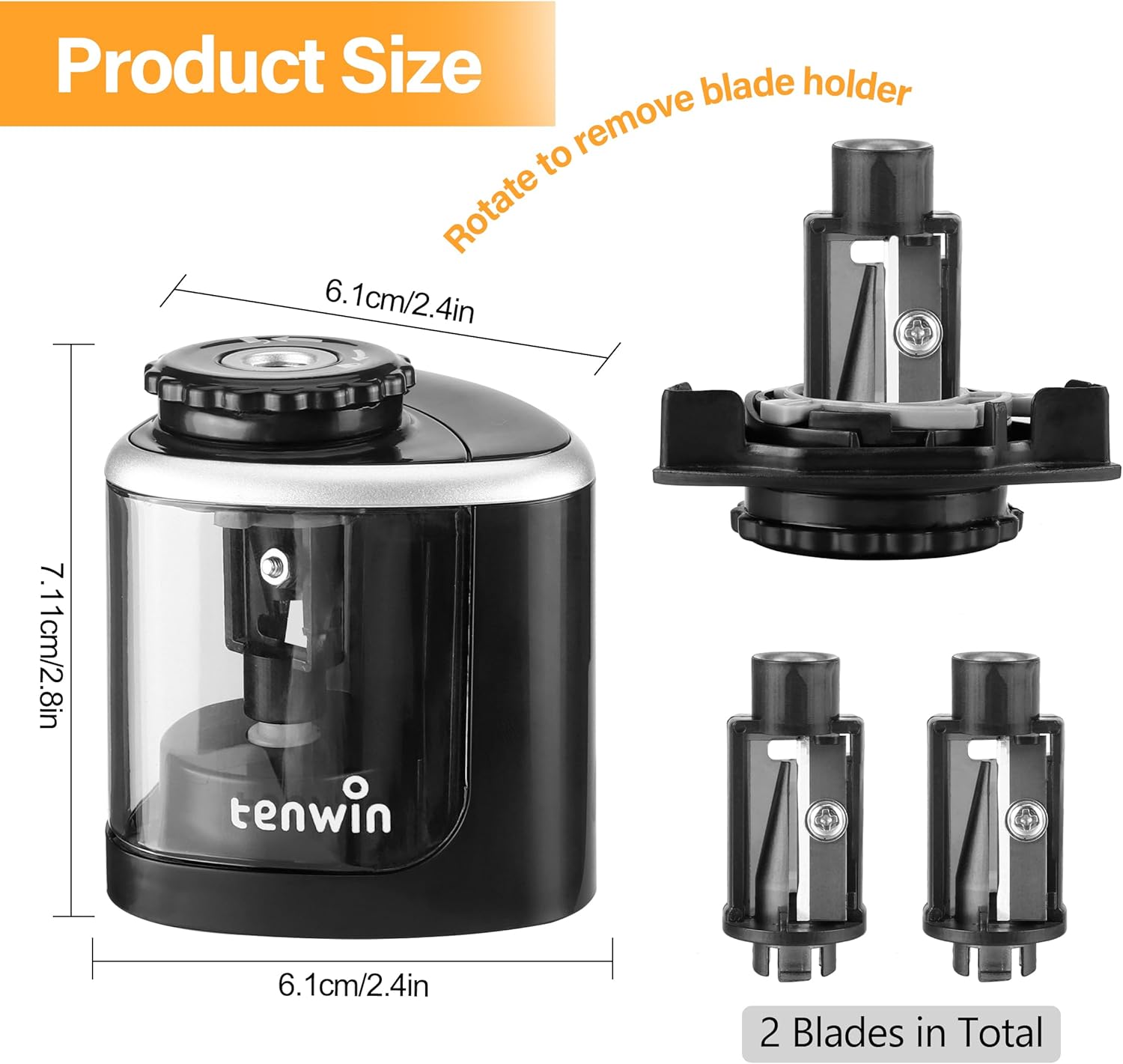 Temperamatite Elettrico con Serbatoio - immagine 2