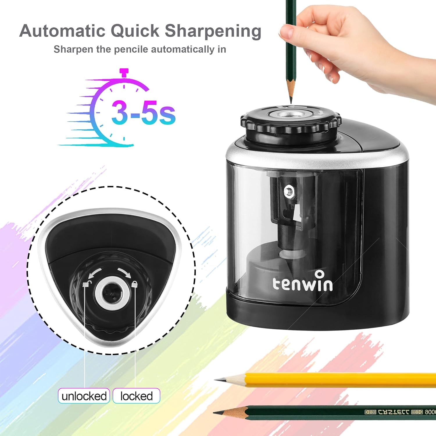 Temperamatite Elettrico con Serbatoio - immagine 3