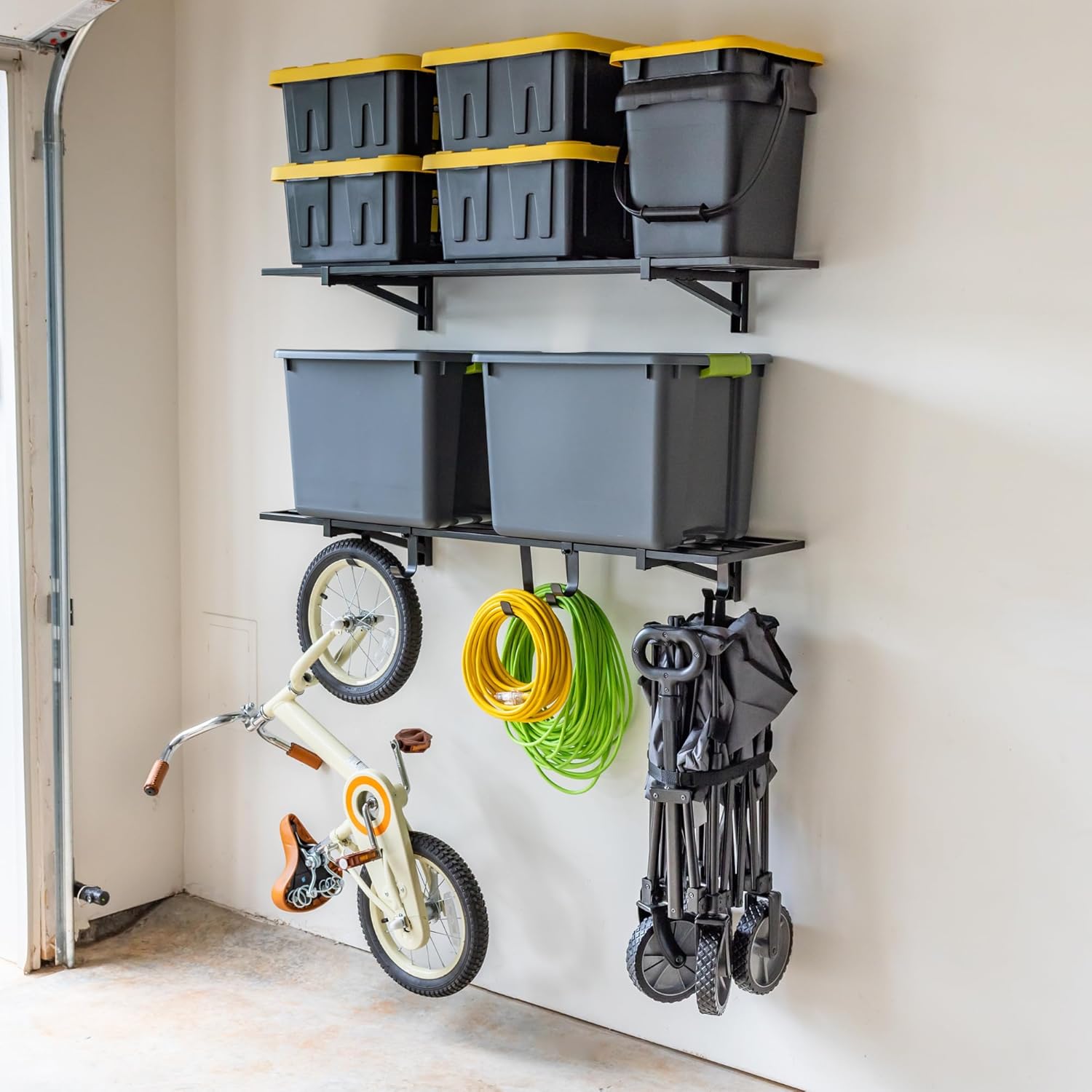 Storeyourboard Scaffali da Parete per Garage (2 pezzi)