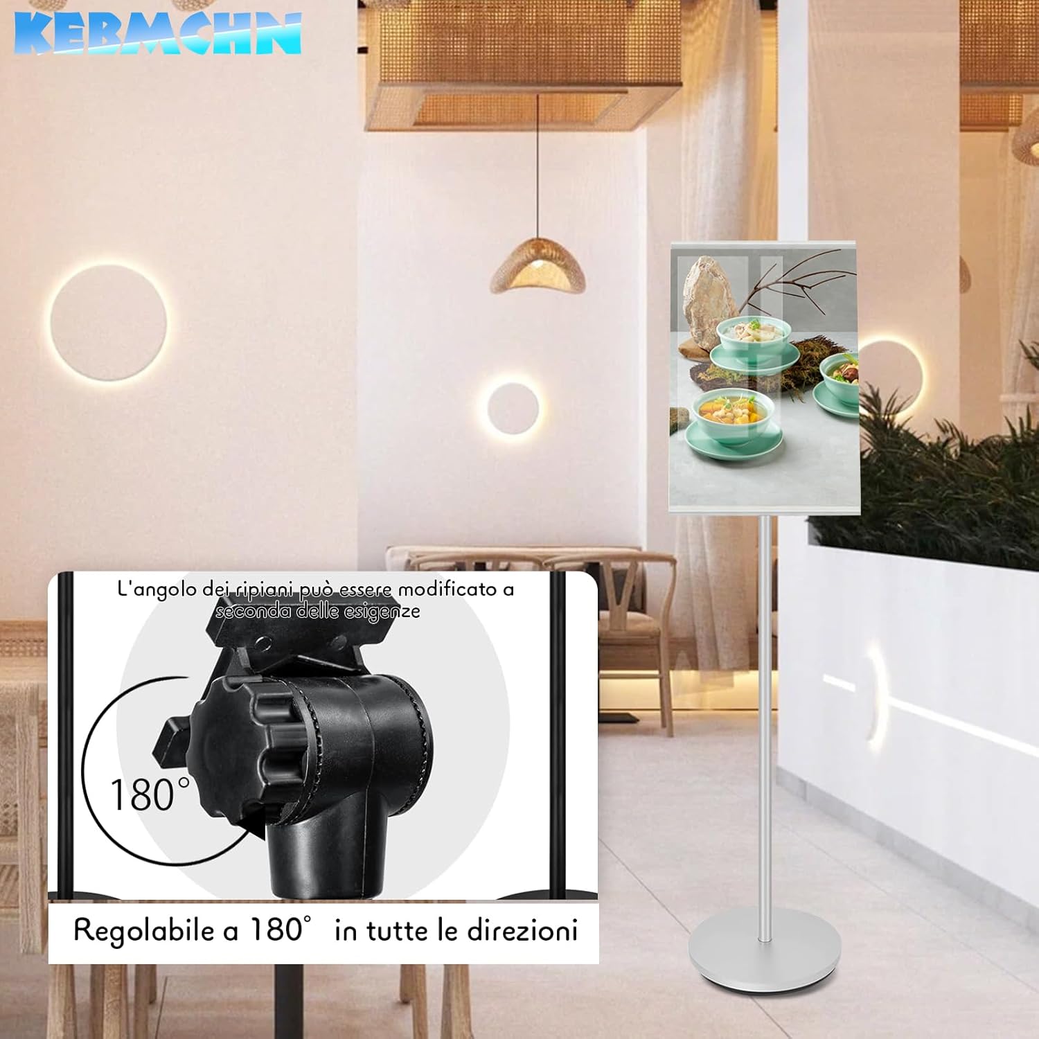 Espositore per Manifesti A3, Argento - immagine 5