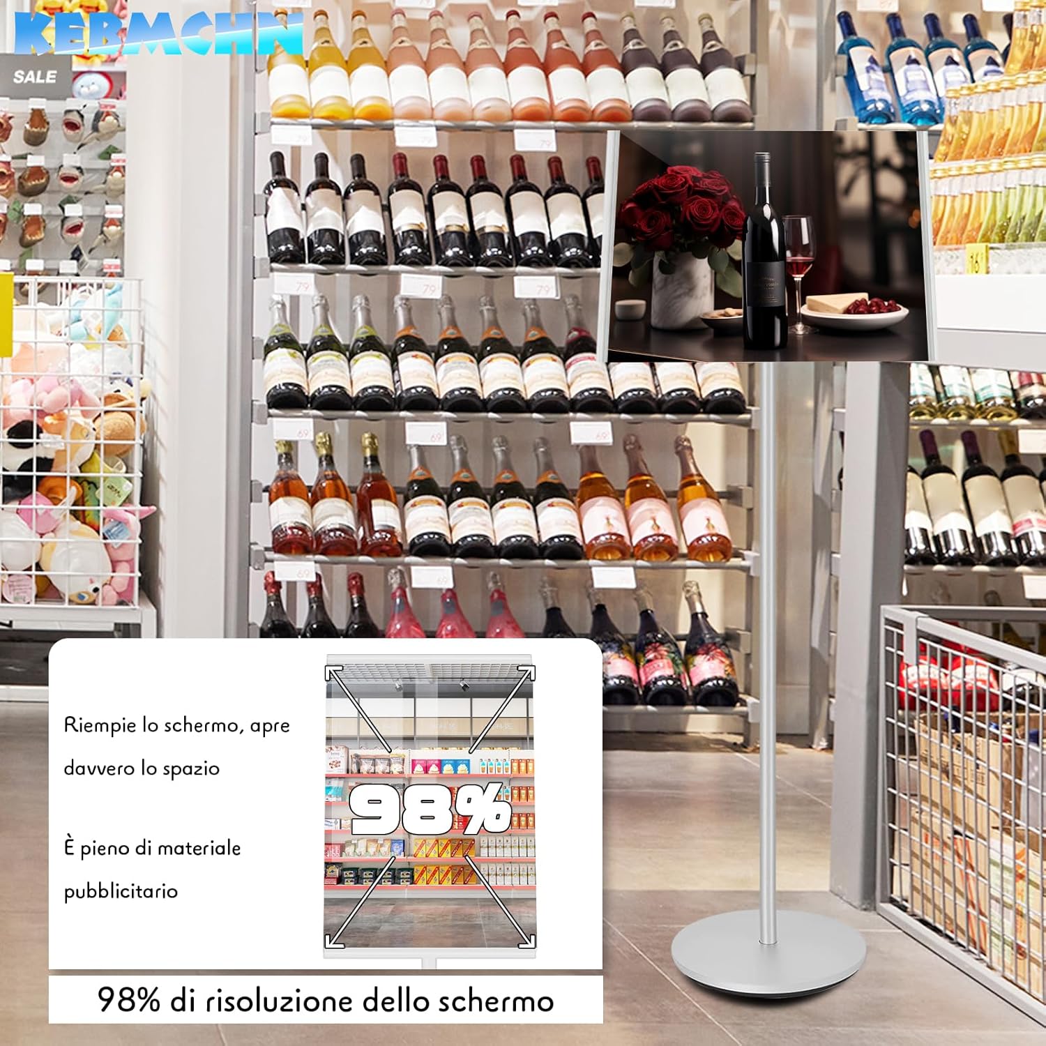 Espositore per Manifesti A3, Argento - immagine 6