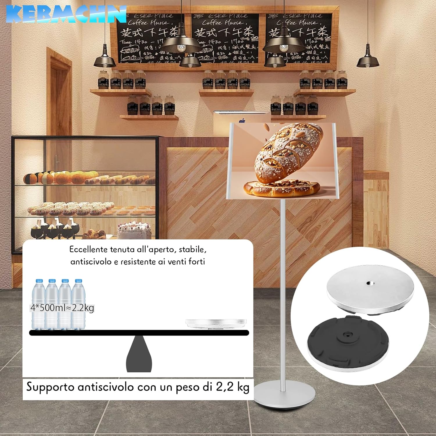 Espositore per Manifesti A3, Argento - immagine 7