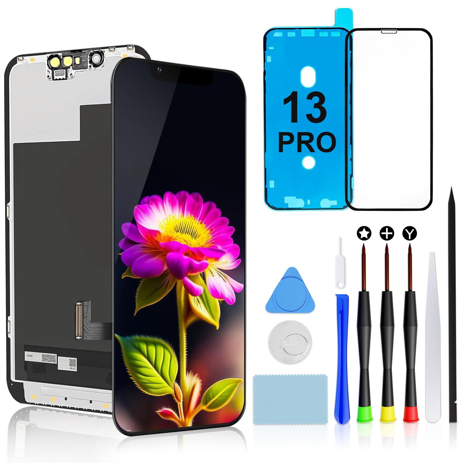 Brinonac Display per iPhone 13 PRO 6,1" Full HD