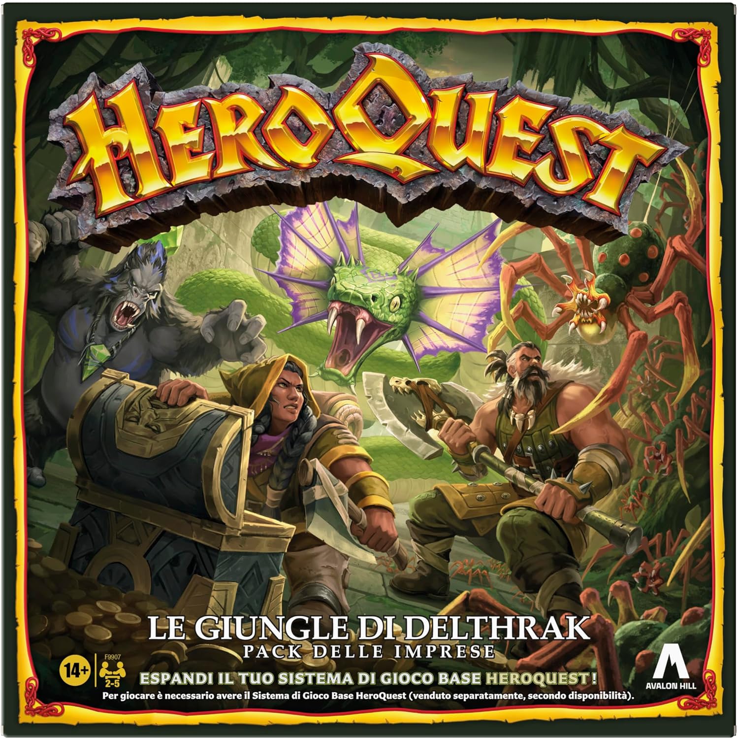 HEROQUEST JUNGLES OF DELTHRAK - immagine 1