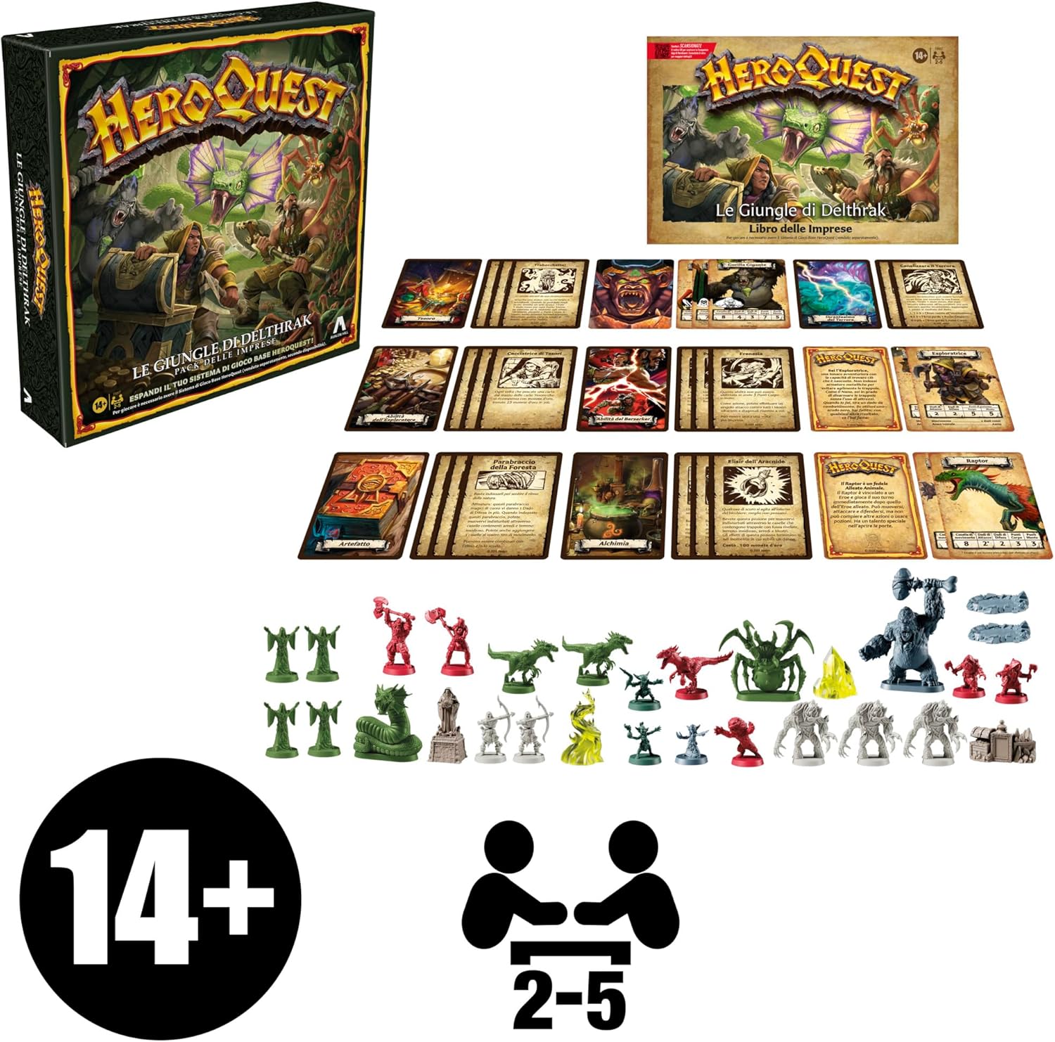 HEROQUEST JUNGLES OF DELTHRAK - immagine 2