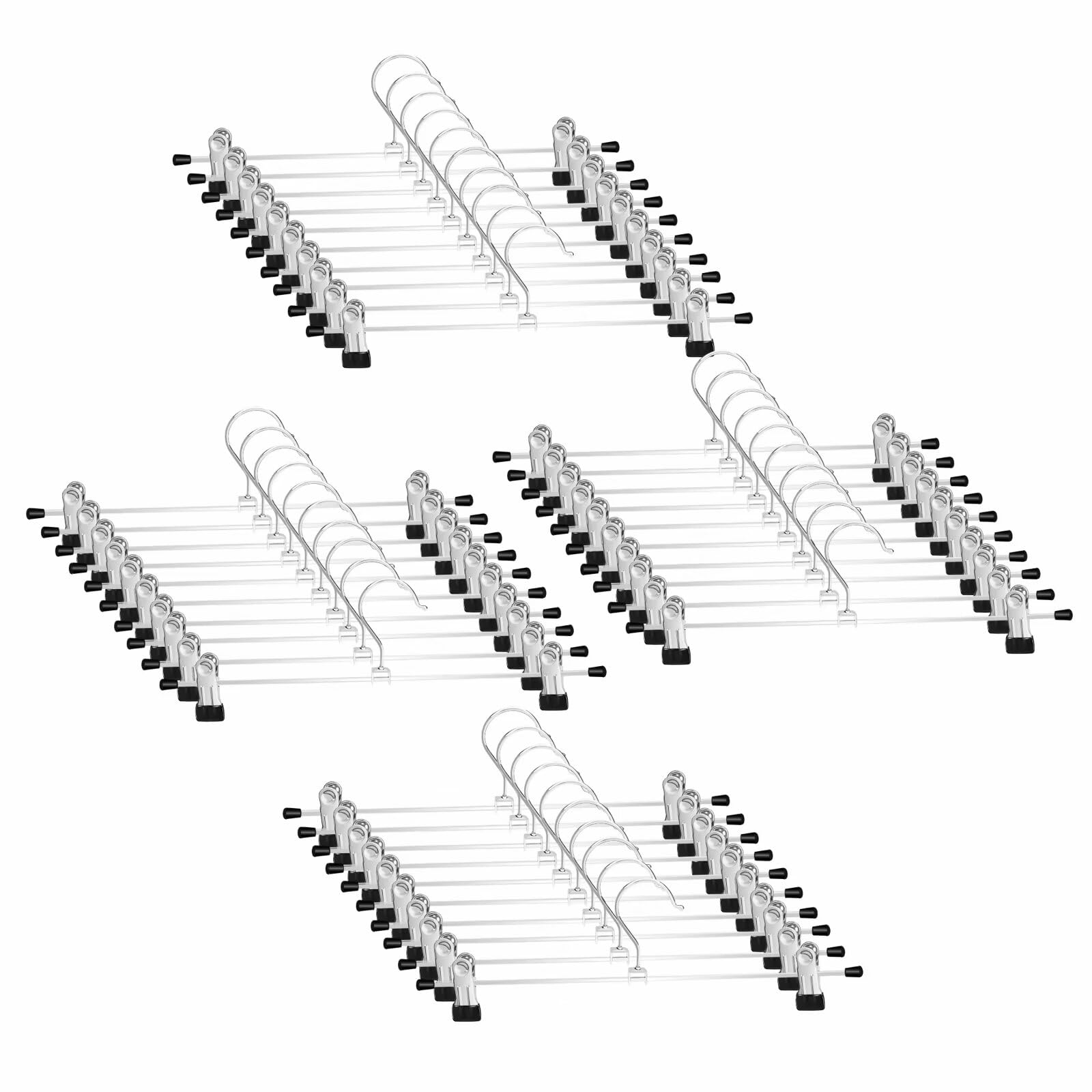 Weidmax Grucce per Pantaloni Antiscivolo con Clips 40 pz