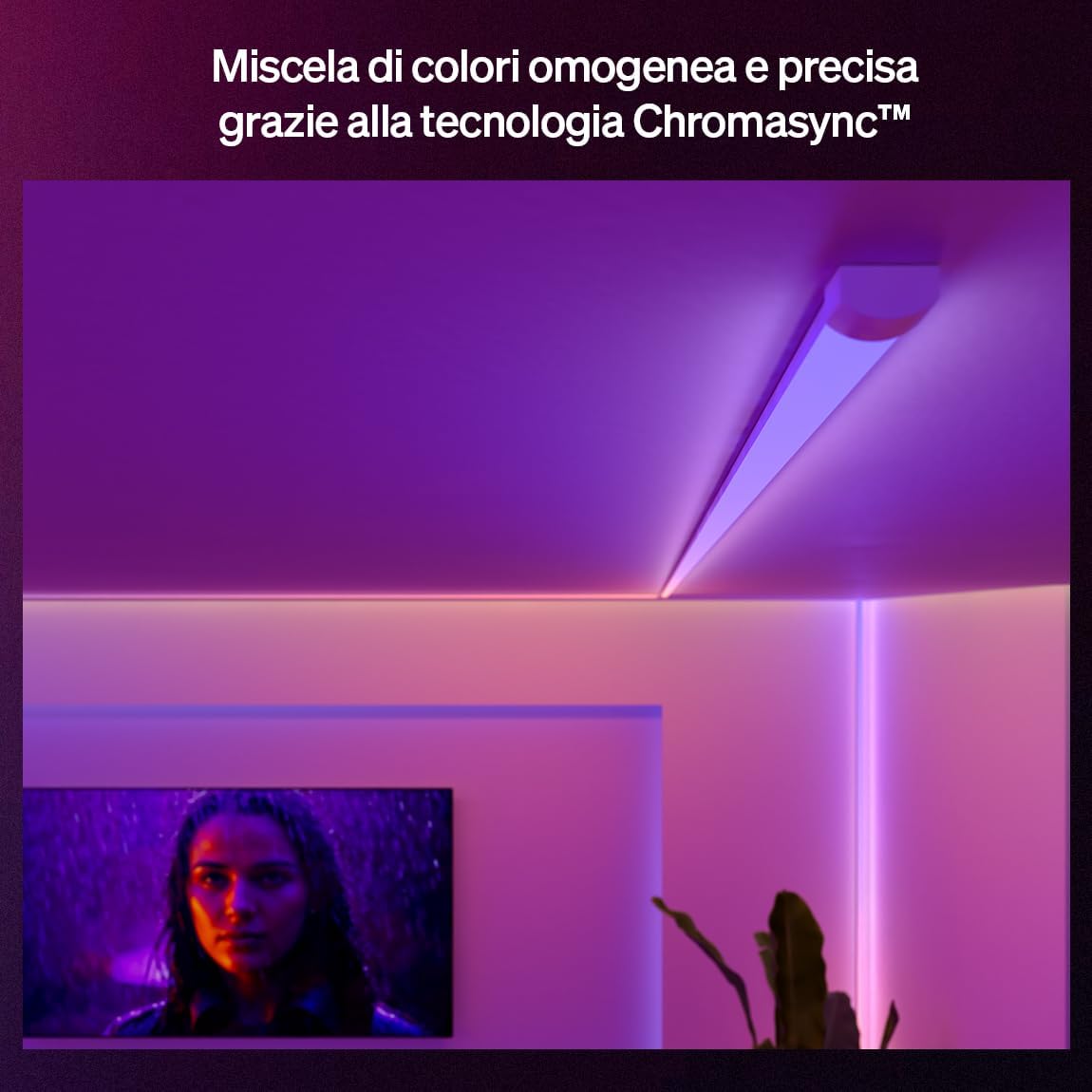 Philips Hue OmniGlow Striscia MicroLED 5m, 4.500 lm - immagine 4