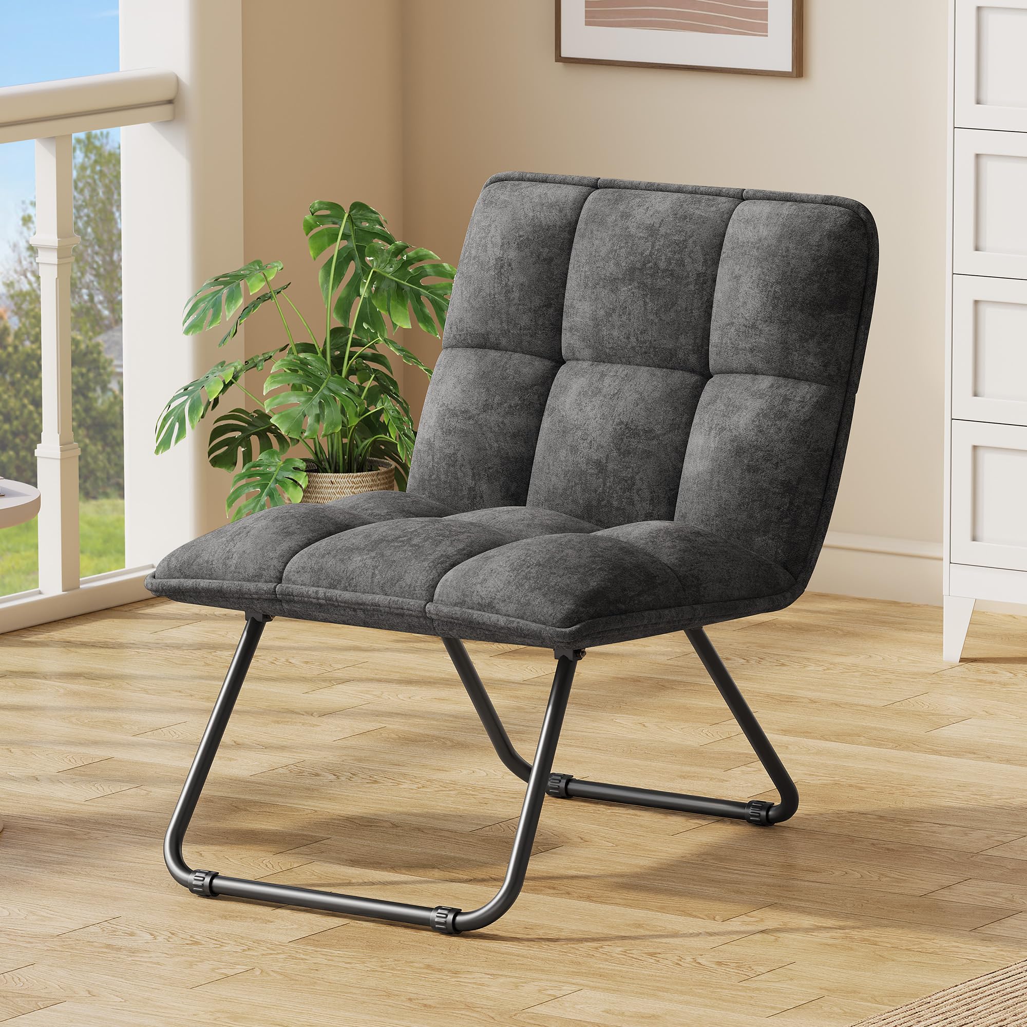 Yitahome Poltrona Relax Pieghevole Grigia