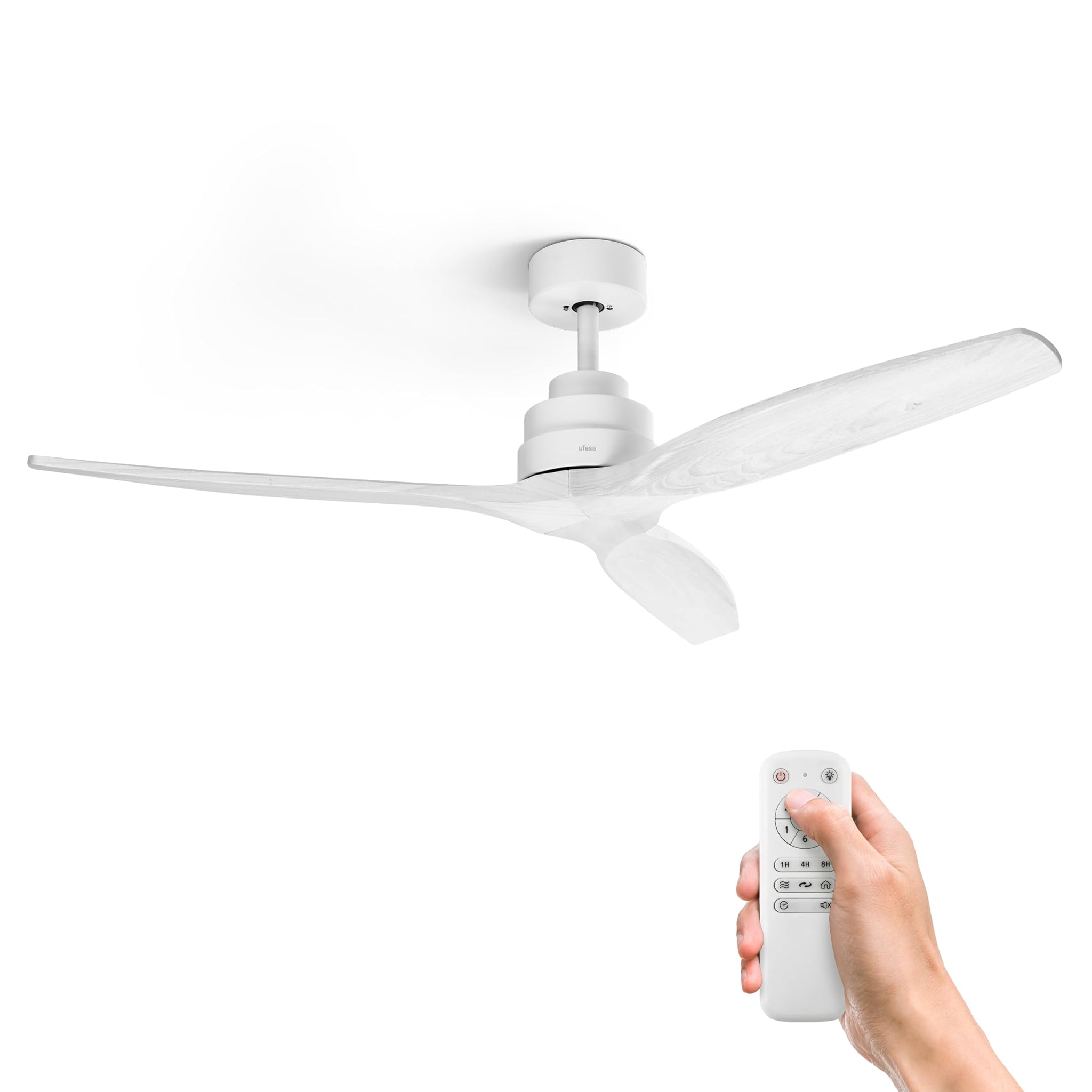 Ufesa Ventilatore da Soffitto CFTB 40W, Bianco