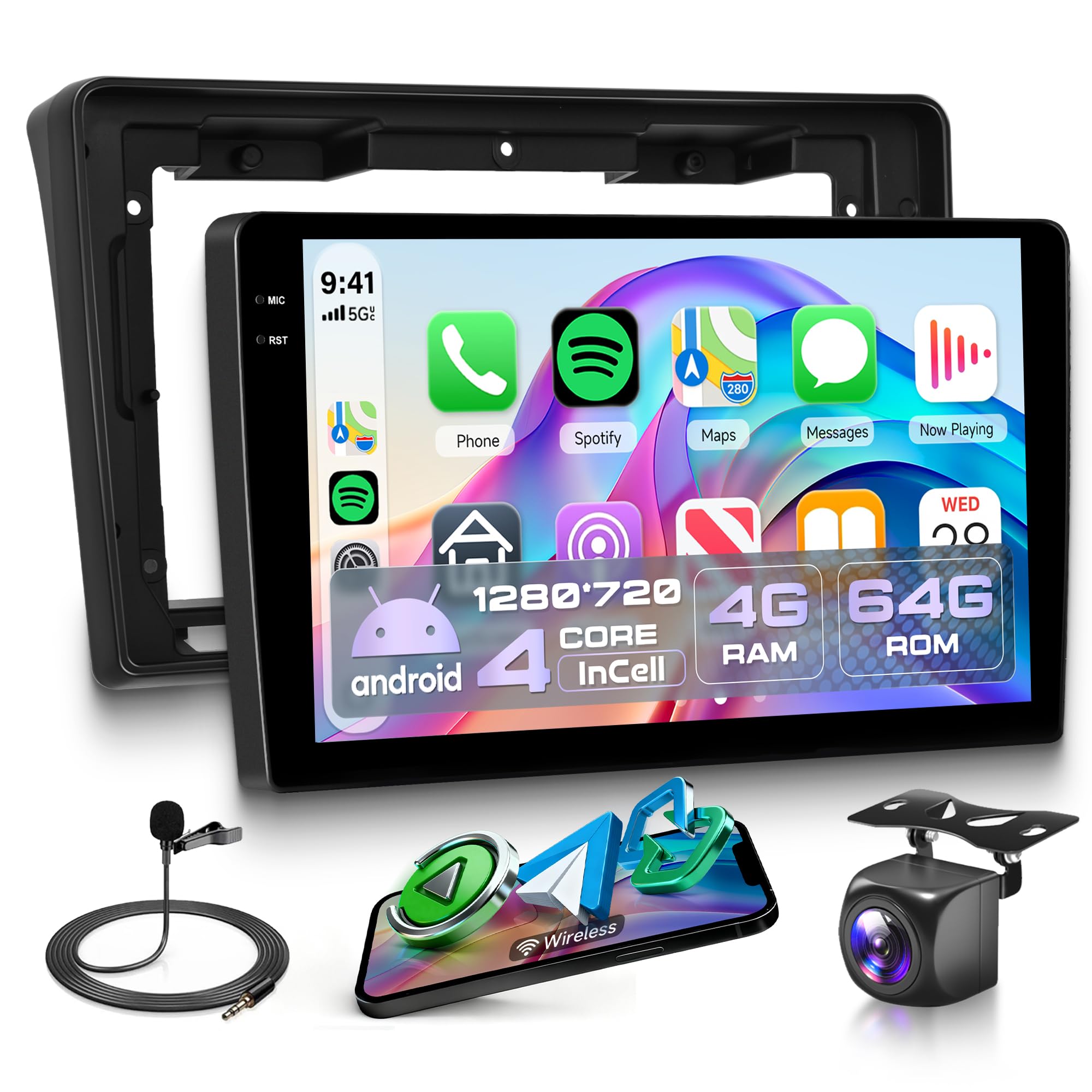 Autoradio Android 4G+64G per FIAT Ducato 3/Peugeot Boxer 2/Citroen Jumper 2