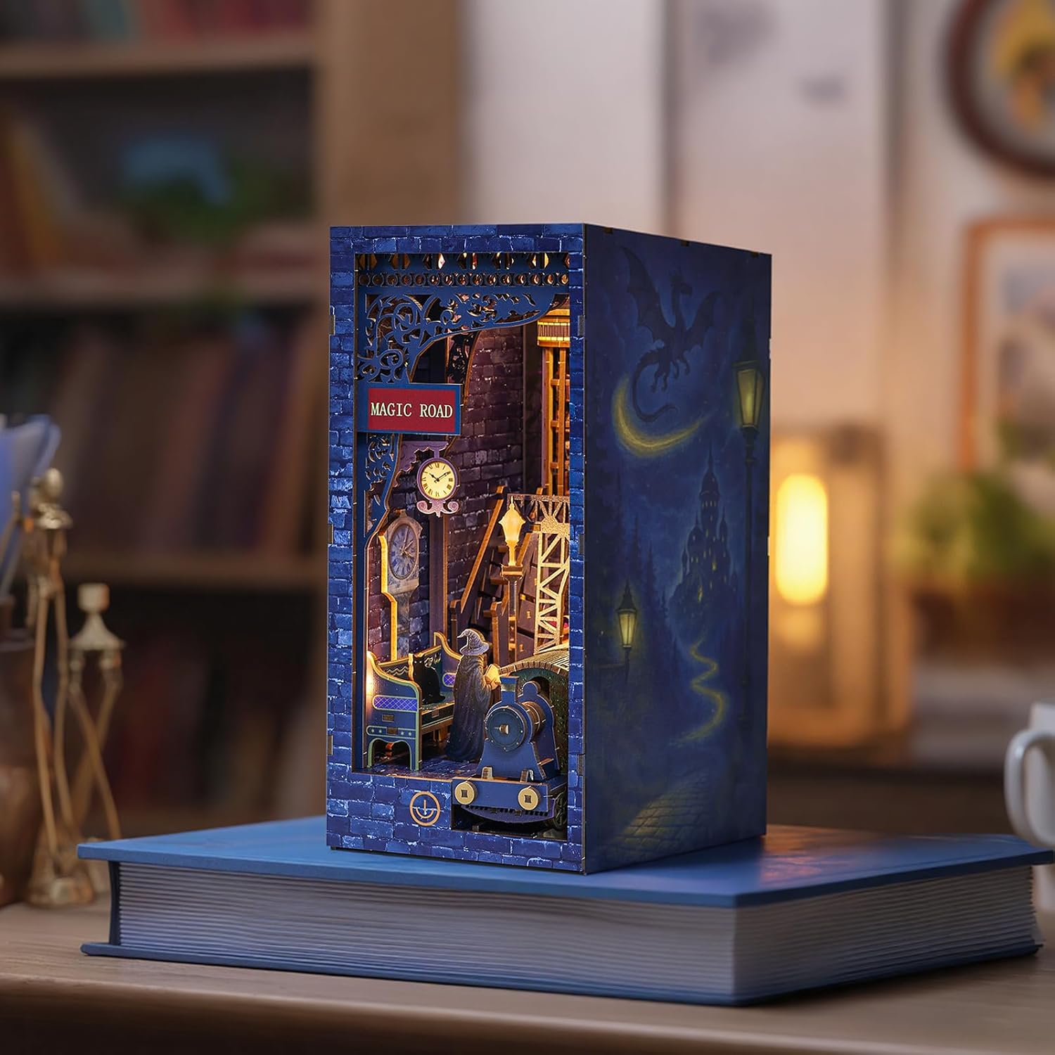 Kit 3D Fai da Te per Angolo del Libro con LED - immagine 6