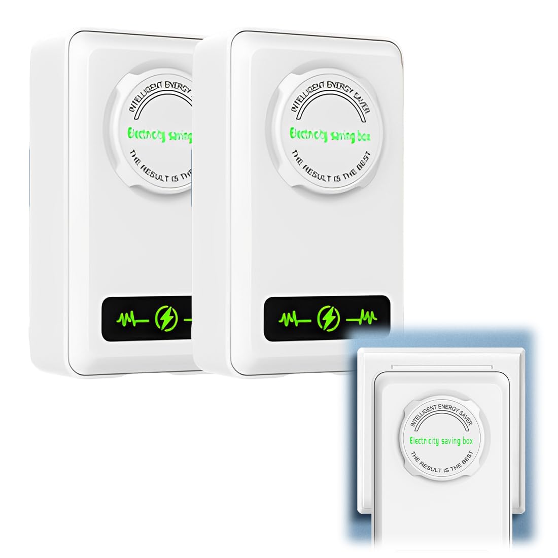 Electricity Saver - Dispositivo Risparmio Energetico (2 Pz)
