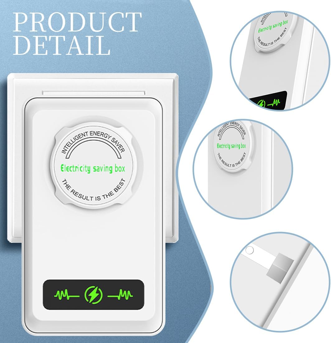 Electricity Saver - Dispositivo Risparmio Energetico (2 Pz) - immagine 3