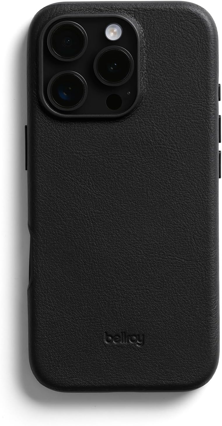 Bellroy Leather Case per iPhone 16 Pro - Black - immagine 1