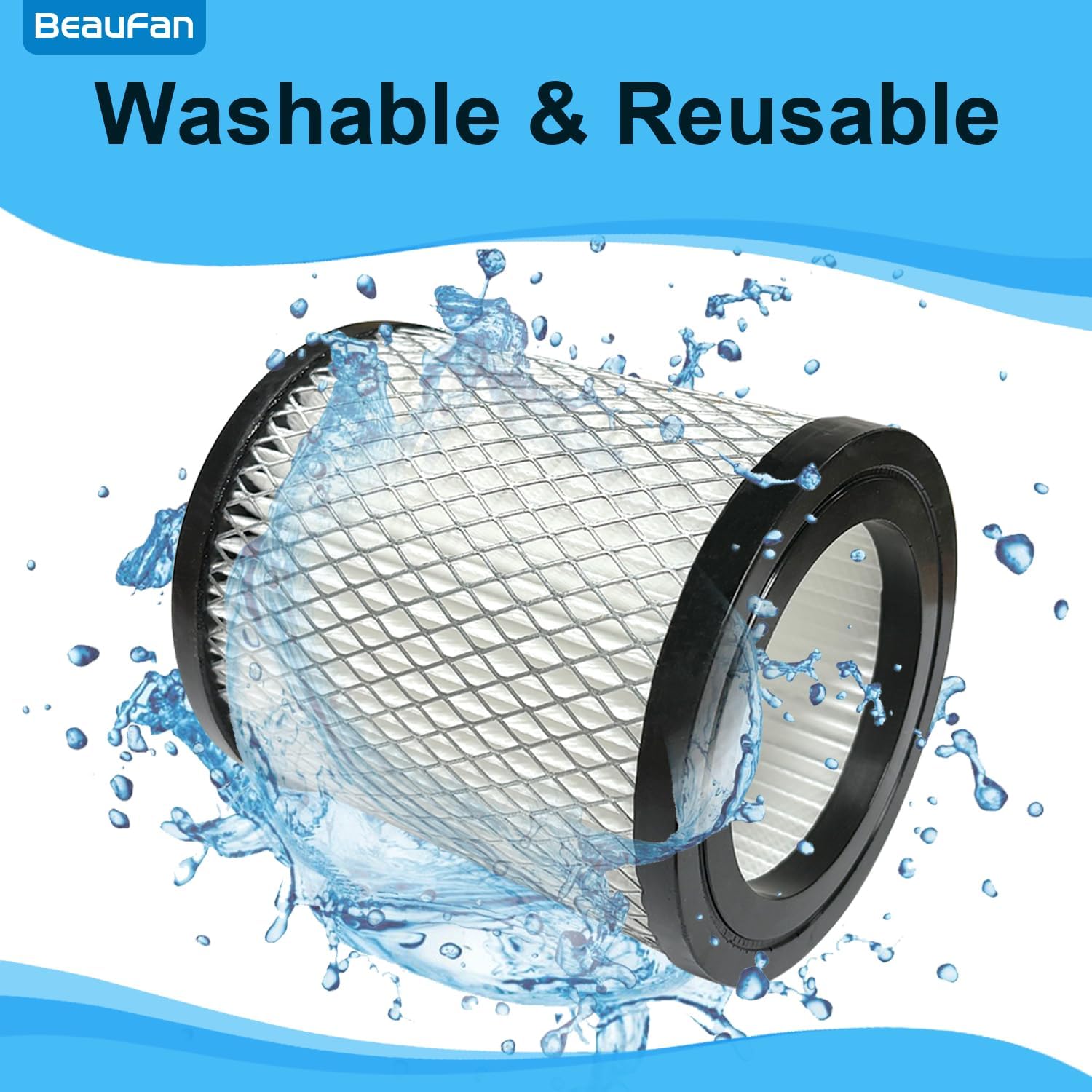 2 Filtri HEPA Compatibili DPE, OLIMPIC, PowerPlus, K-408 - immagine 4