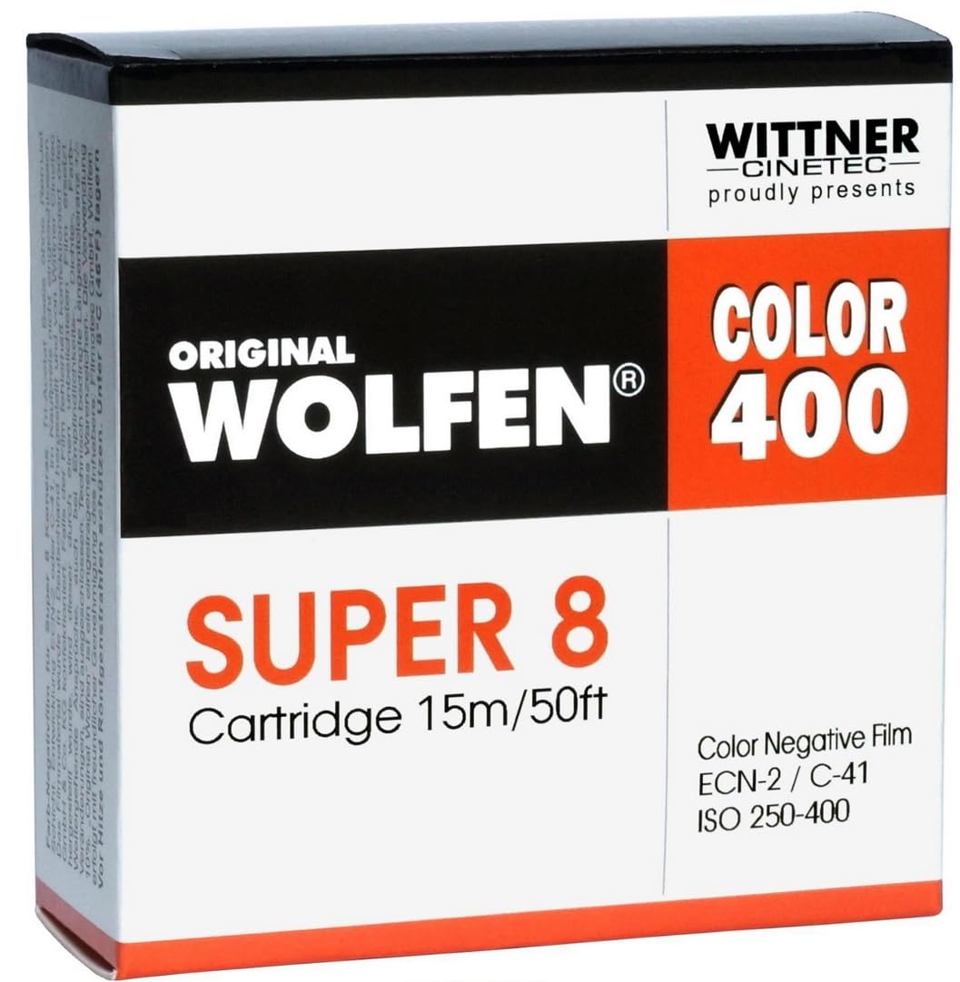 original WOLFEN Color 400 SUPER 8 ISO 250-400