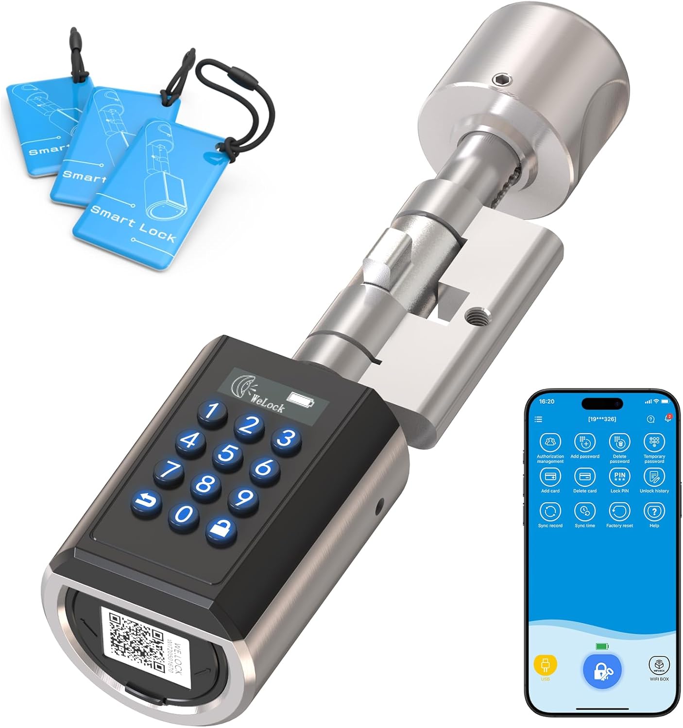 Ruilon PCB51 - Serratura Elettronica Smart IP65 - immagine 1