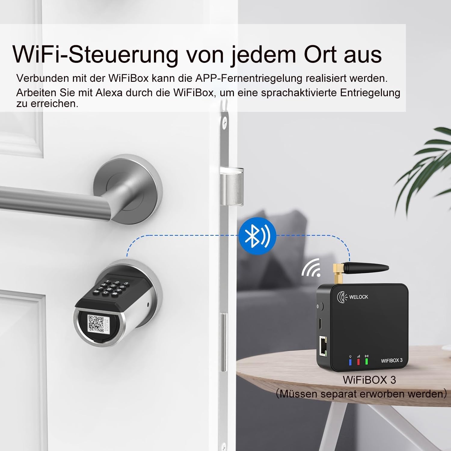 Ruilon PCB51 - Serratura Elettronica Smart IP65 - immagine 6