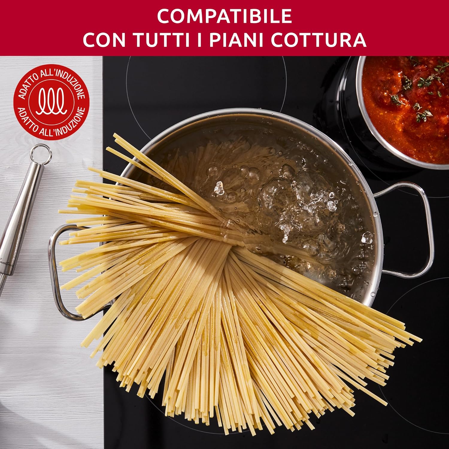 Lagostina Sfiziosa Set Pentole Acciaio Inox 24 Pezzi - immagine 4