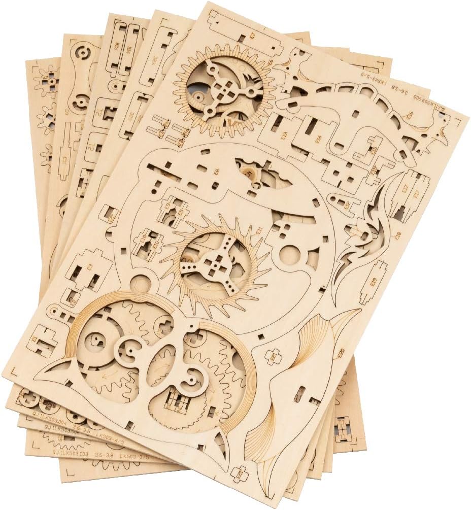 Rokr Owl Clock Puzzle 3D - Modellini da Costruire - immagine 5