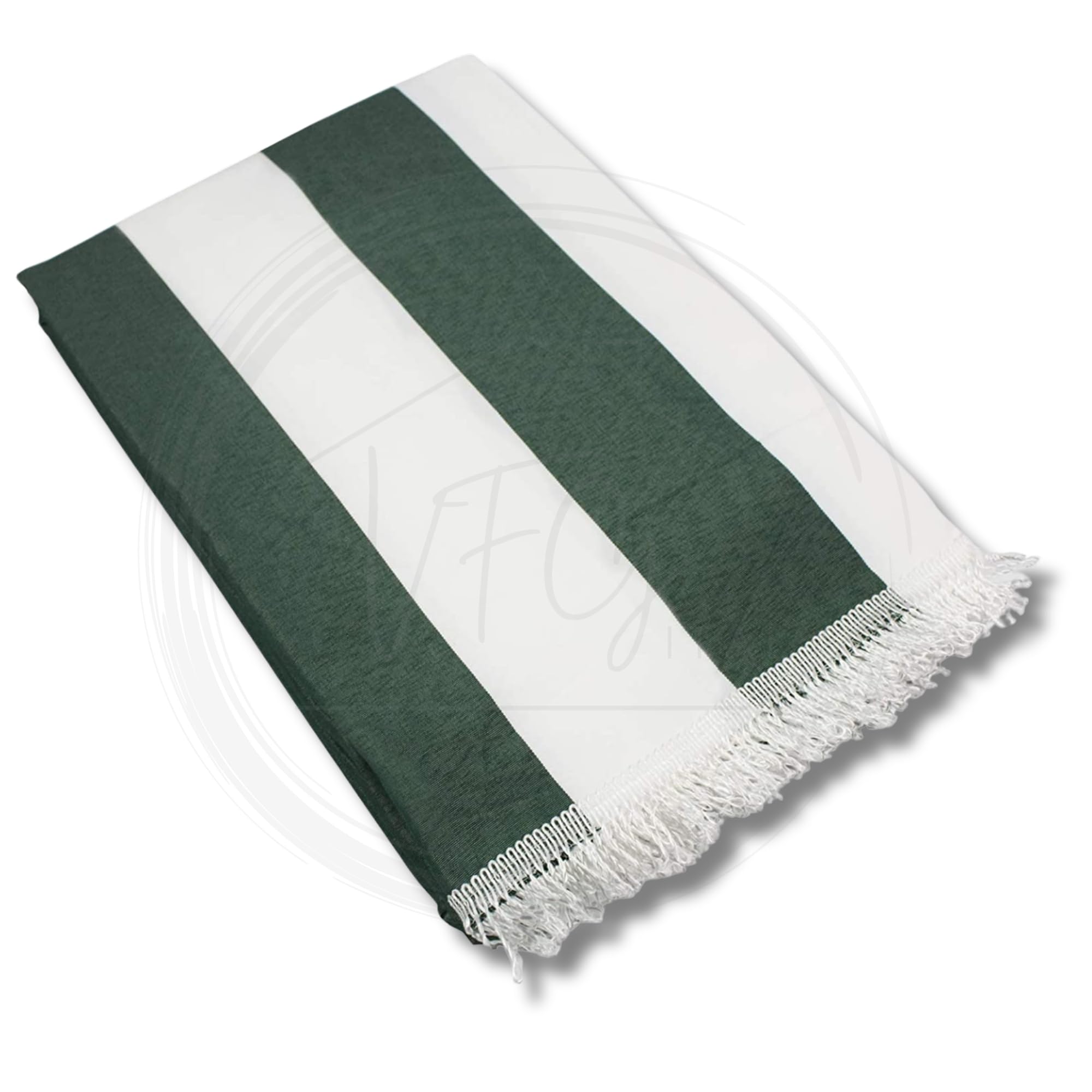 Tenda Sole a Strisce per Esterno 290x290, Verde_Bianco