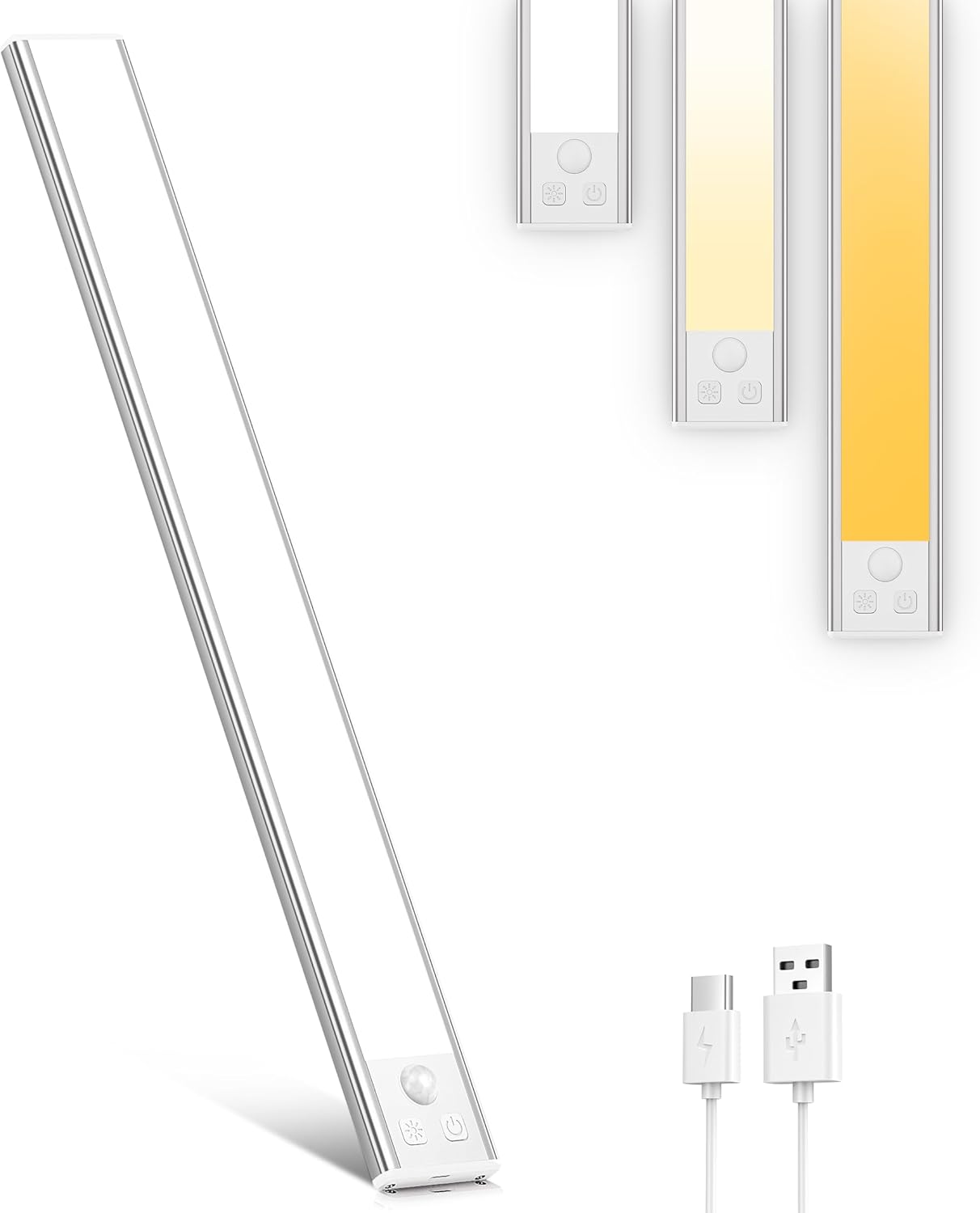 OUILA Luce Armadio LED con Sensore USB-C Ricaricabile - immagine 1