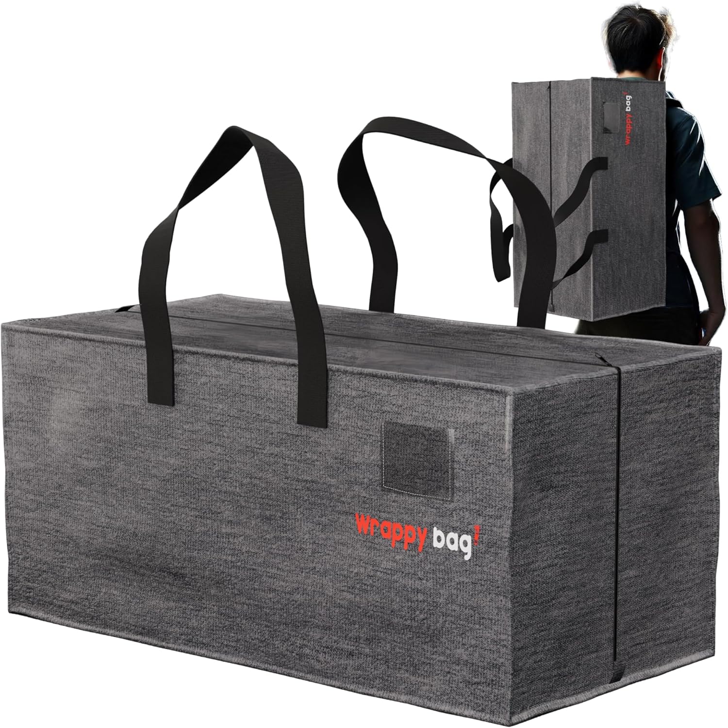 Wrappybag Set 8 Borse Jumbo XXL per Trasloco 76x36x38cm