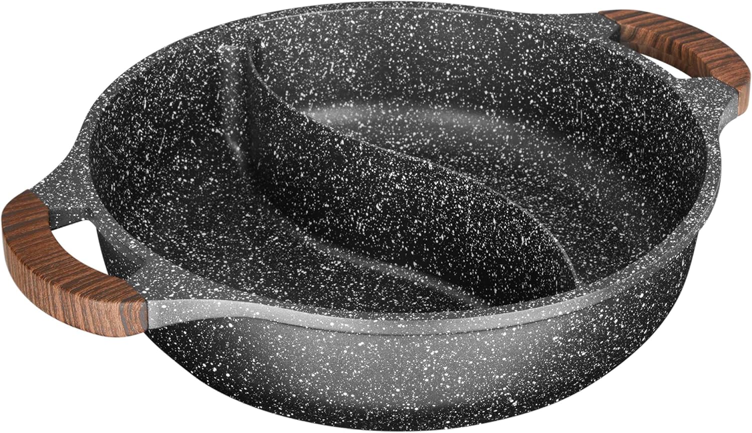 Sitram 716948 - Pentola 2 Scomparti Alluminio 28cm - immagine 2