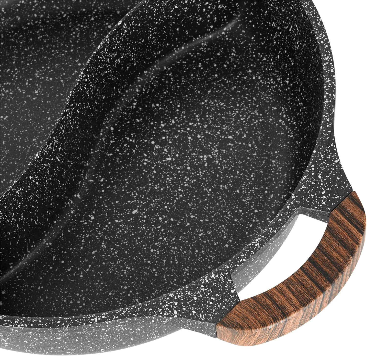 Sitram 716948 - Pentola 2 Scomparti Alluminio 28cm - immagine 6