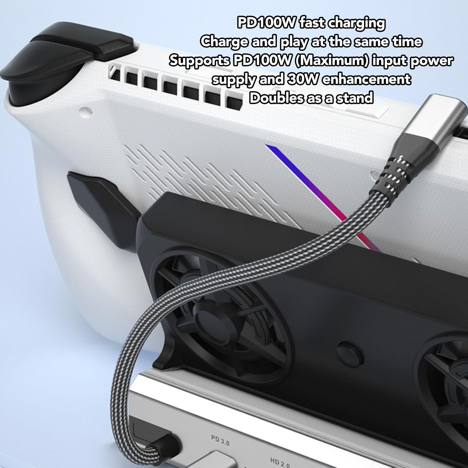 Docking Station 10 in 1 per Steam Deck e Rog Ally - immagine 3